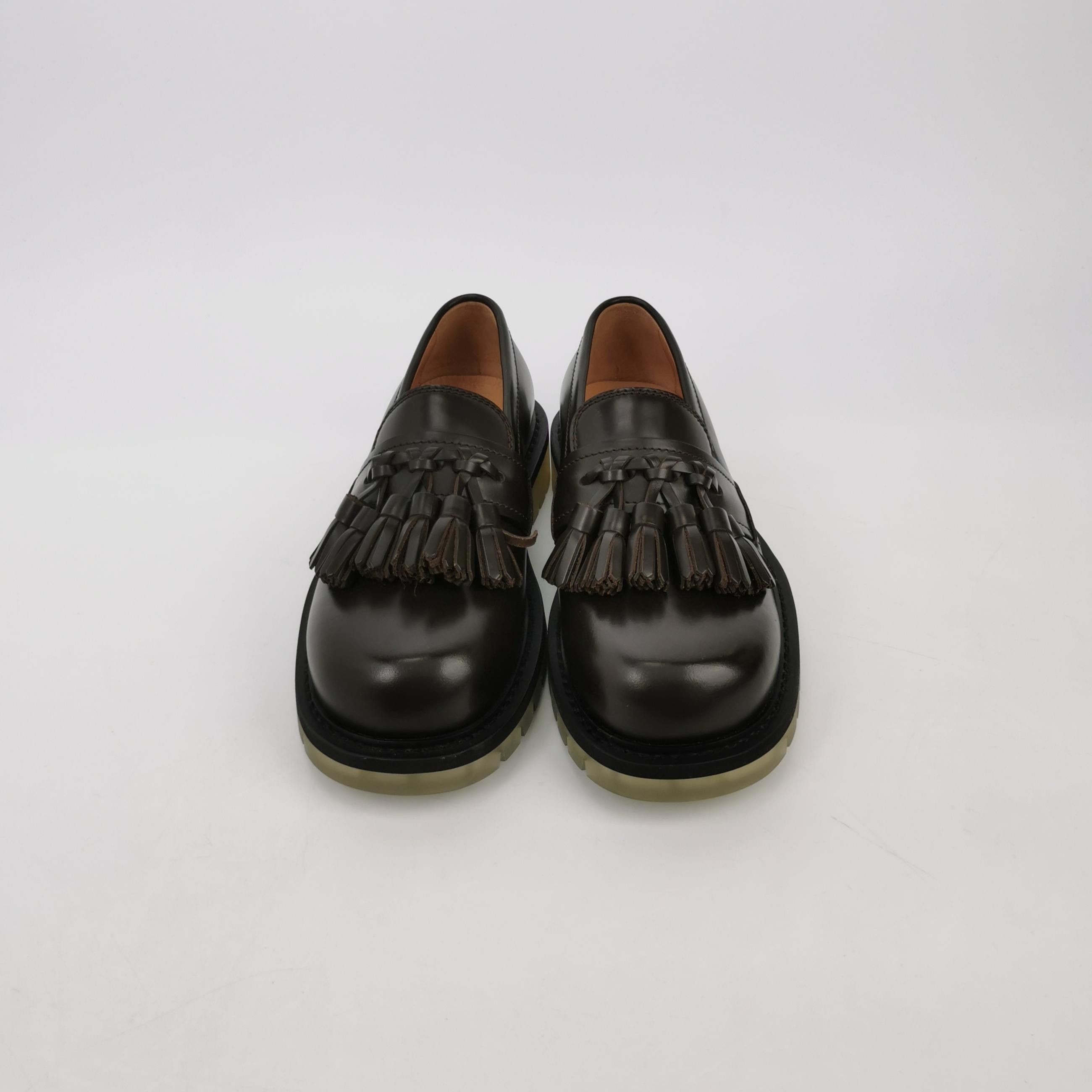 Bottega Veneta Bottega Veneta Leather Tassel Loafers Size 39.5 Size US 9.5 / IT 39.5 - 4 Thumbnail