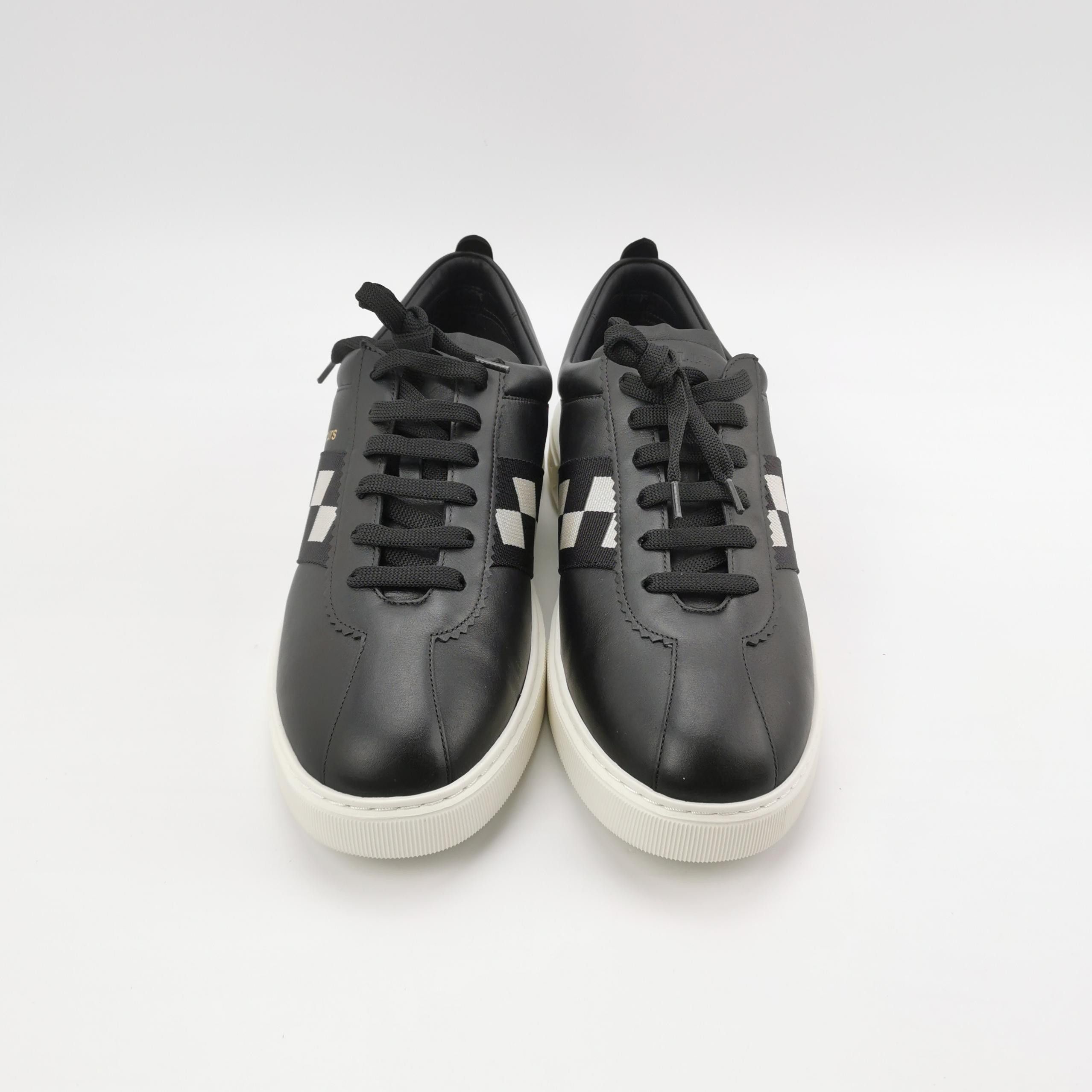 Bally Bally Vita Parcours Check Leather Sneakers EU 44 Size US 11 / EU 44 - 4 Thumbnail