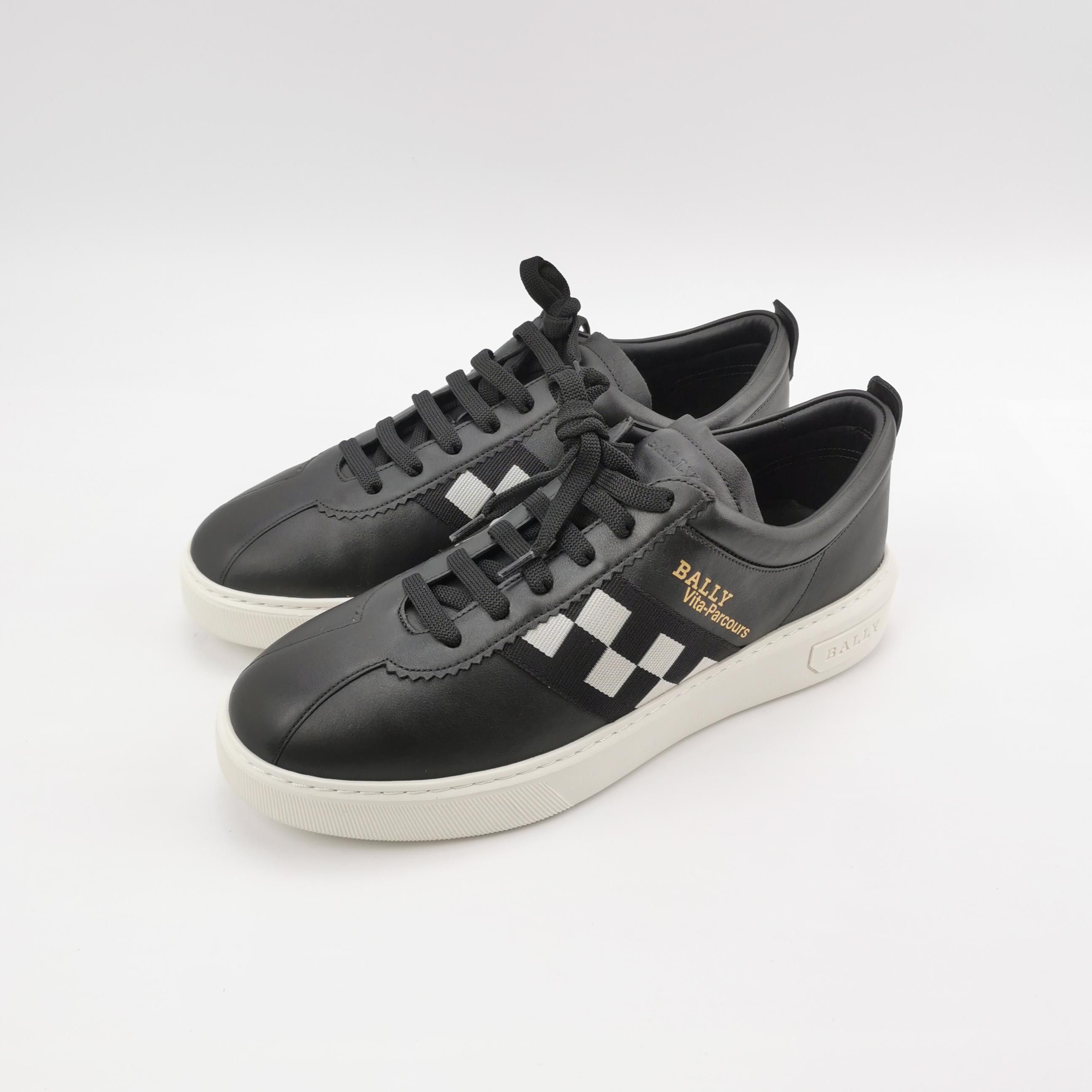 Bally Bally Vita Parcours Check Leather Sneakers EU 44 Size US 11 / EU 44 - 3 Thumbnail