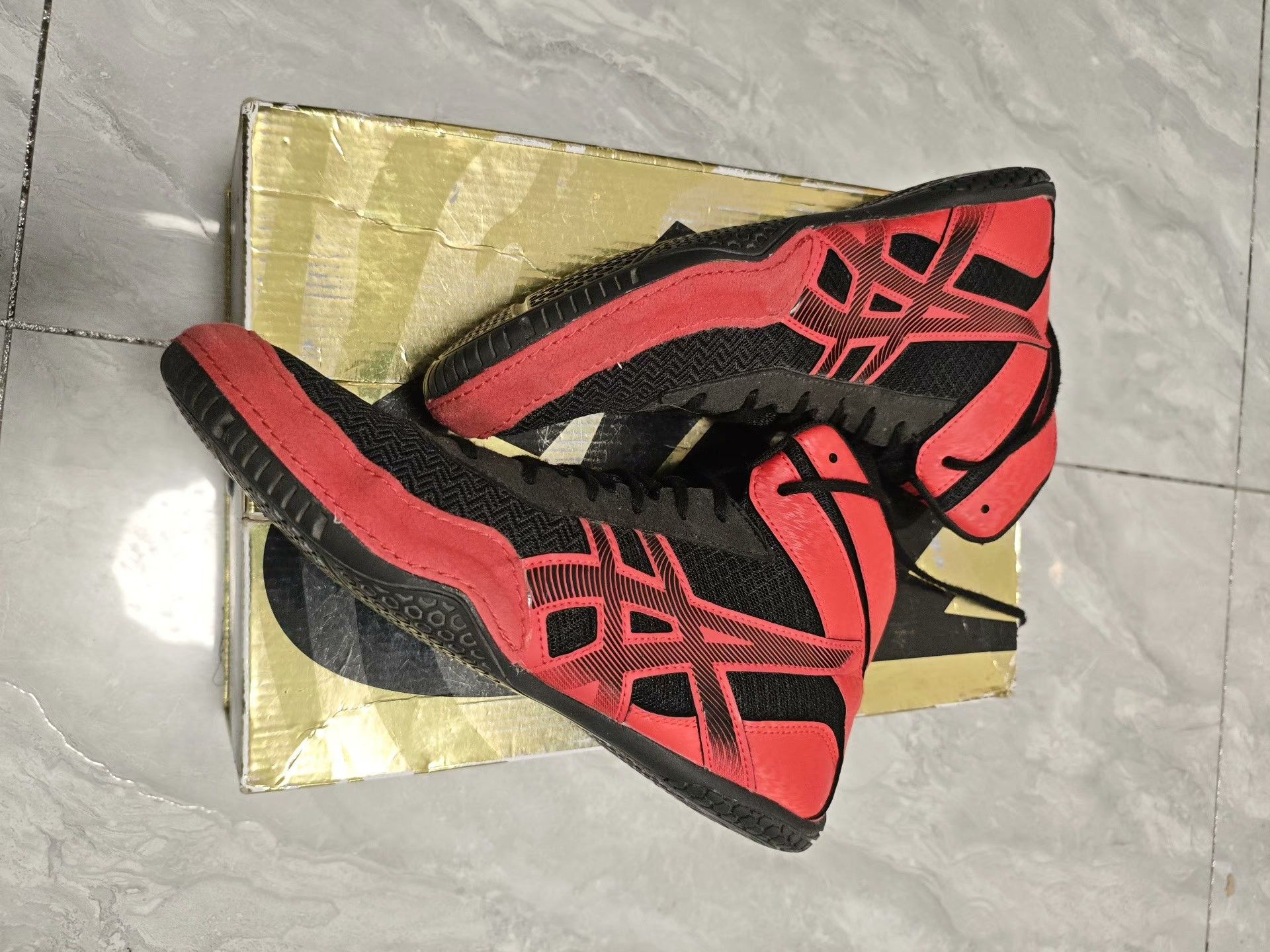 Asics Asics Training Black Lowtop Sneakers 9.5 Men Size US 9.5 / EU 42-43 - 3 Thumbnail