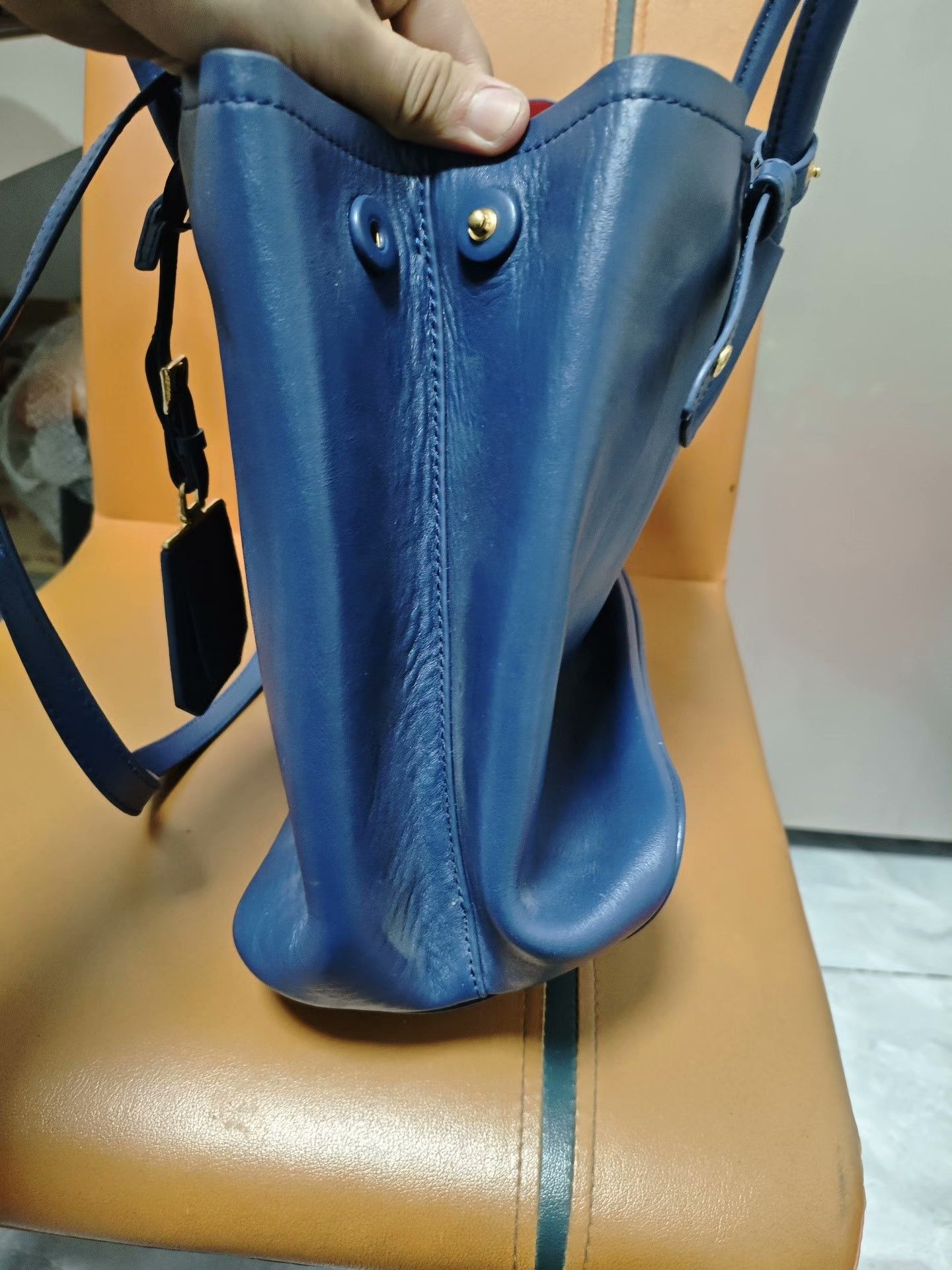 Prada Prada Blue Shoulder Bag OS Women Size ONE SIZE - 3 Thumbnail