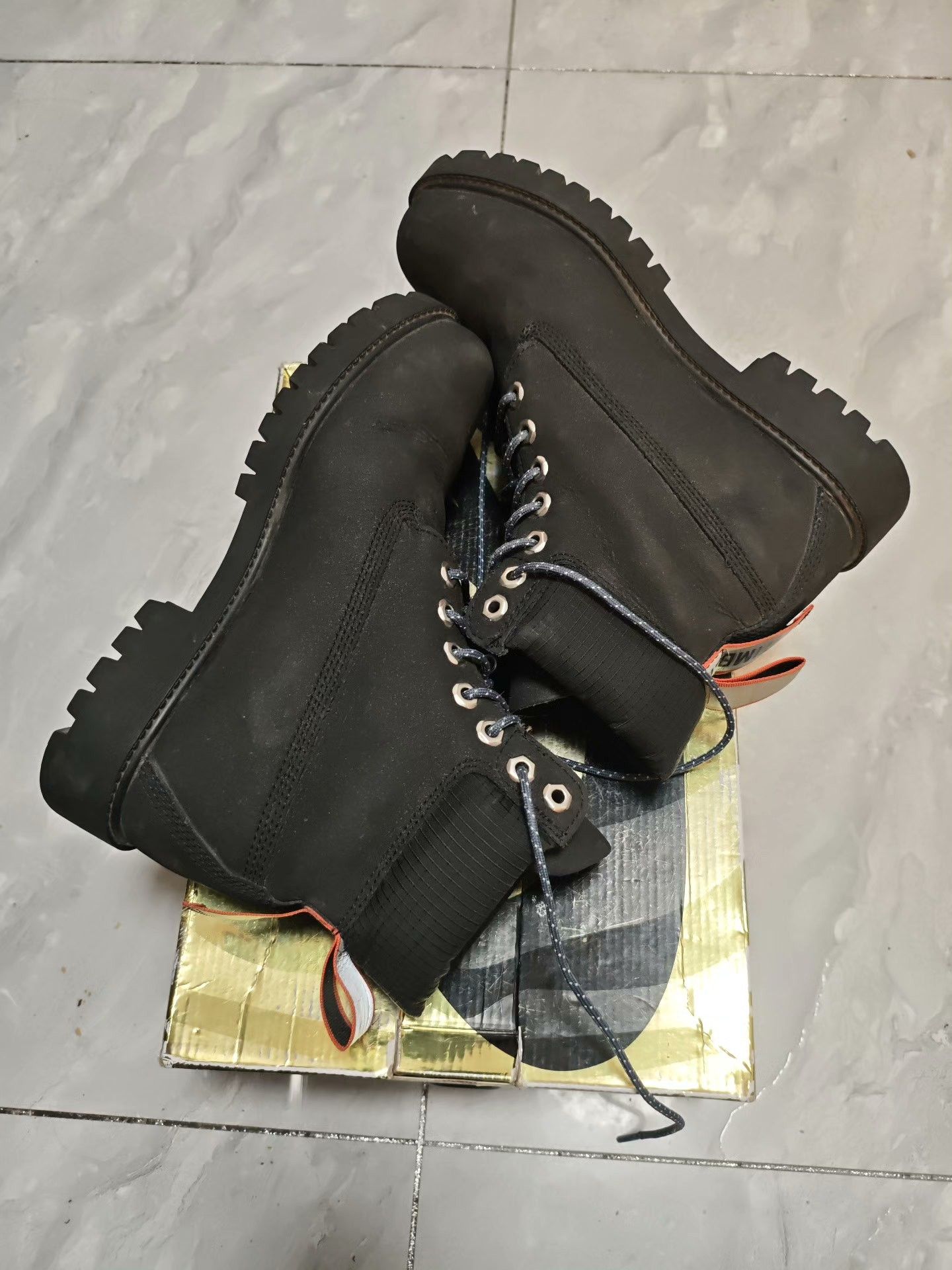 Timberland Timberland Casual Black Boots 7 Men Size US 7 / EU 40 - 4 Thumbnail