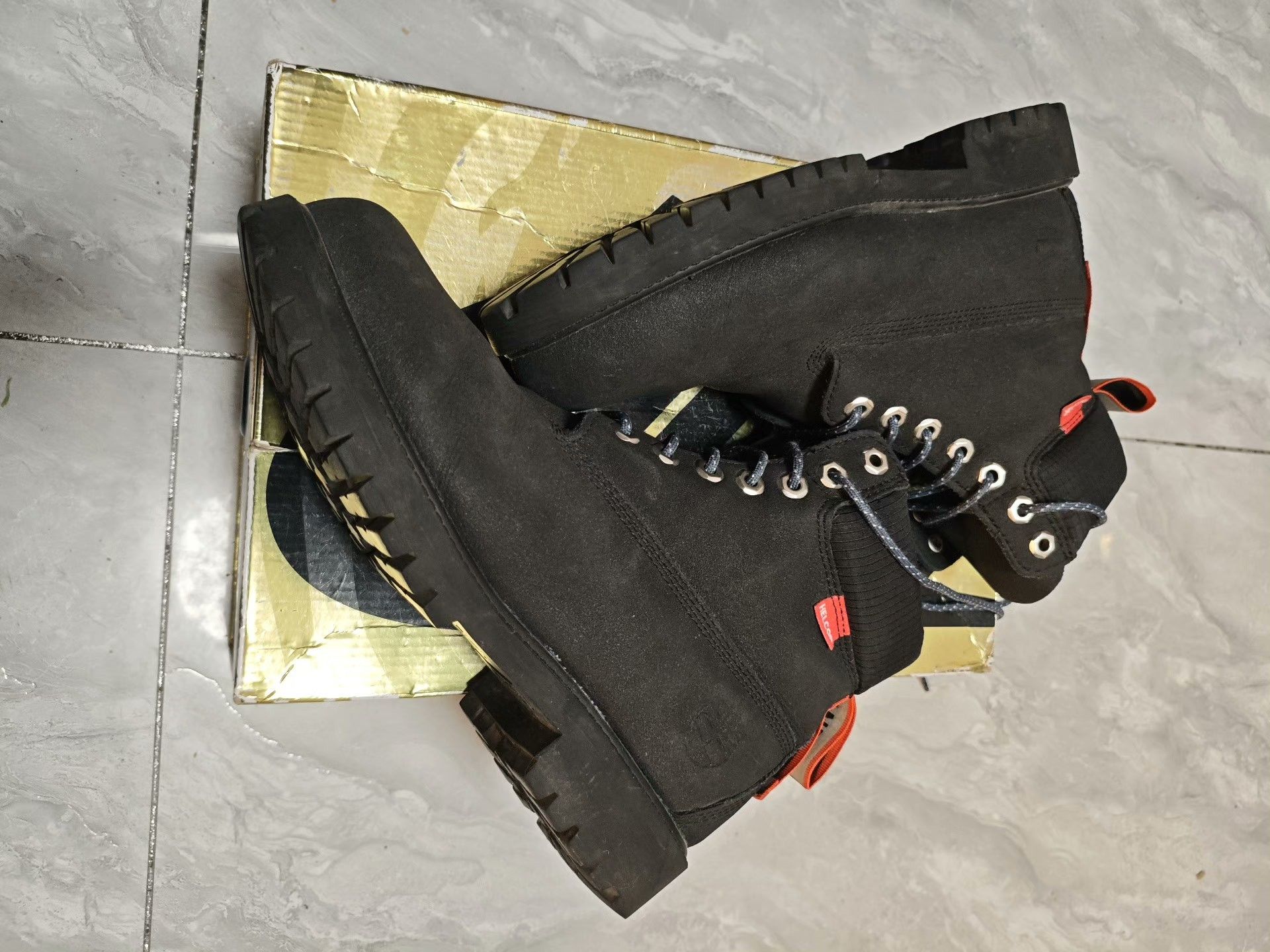 Timberland Timberland Casual Black Boots 7 Men Size US 7 / EU 40 - 3 Thumbnail