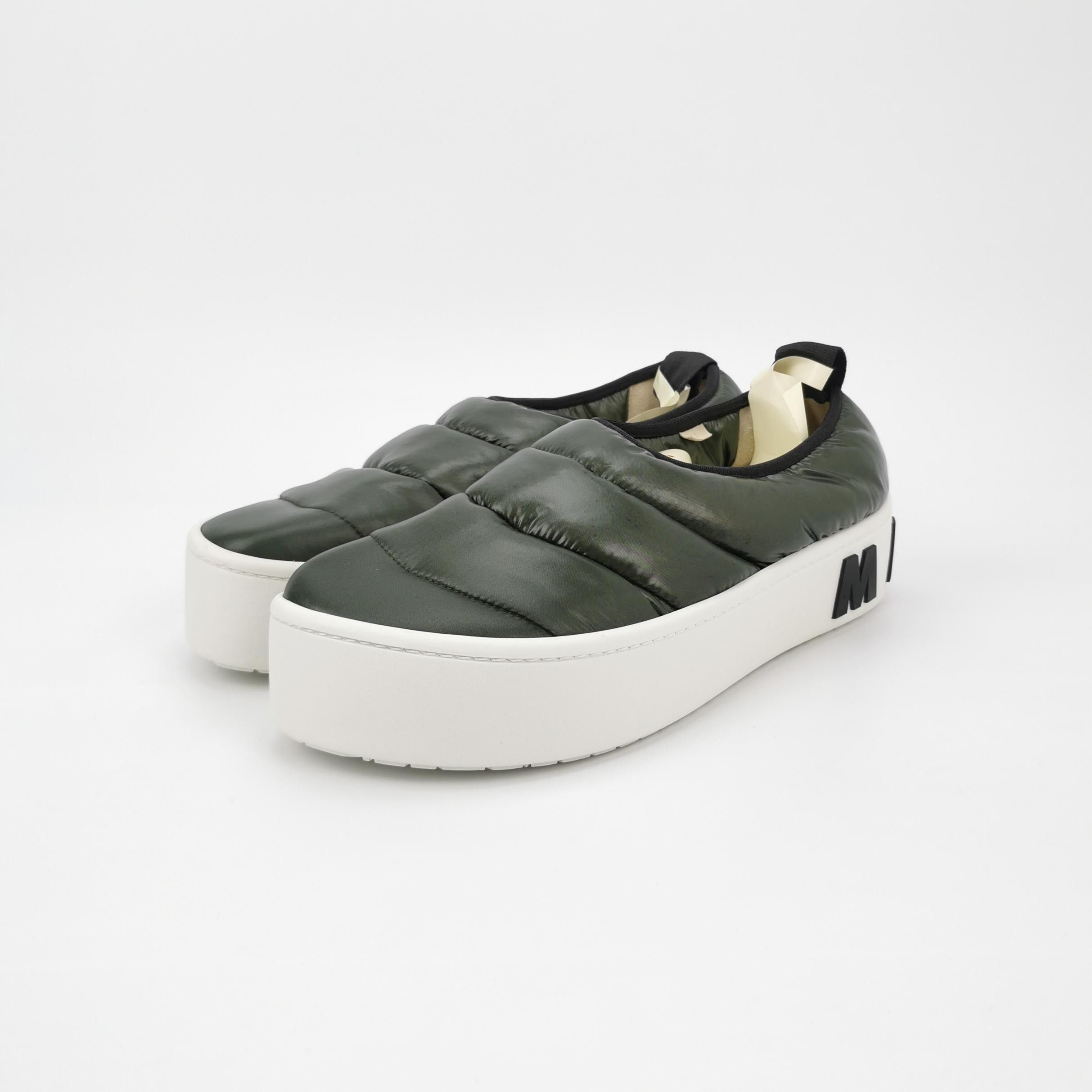 Marni Marni Quilted Logo Slip-On Sneakers Size 41 Size US 8 / EU 41 - 3 Thumbnail