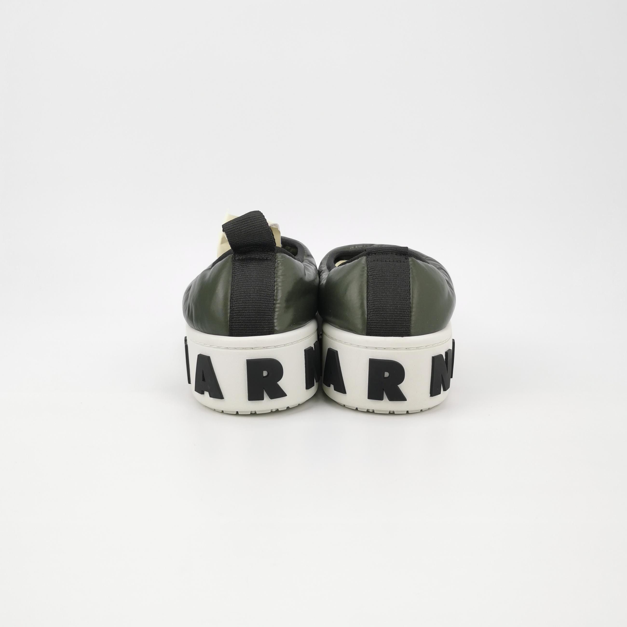 Marni Marni Quilted Logo Slip-On Sneakers Size 41 Size US 8 / EU 41 - 5 Thumbnail