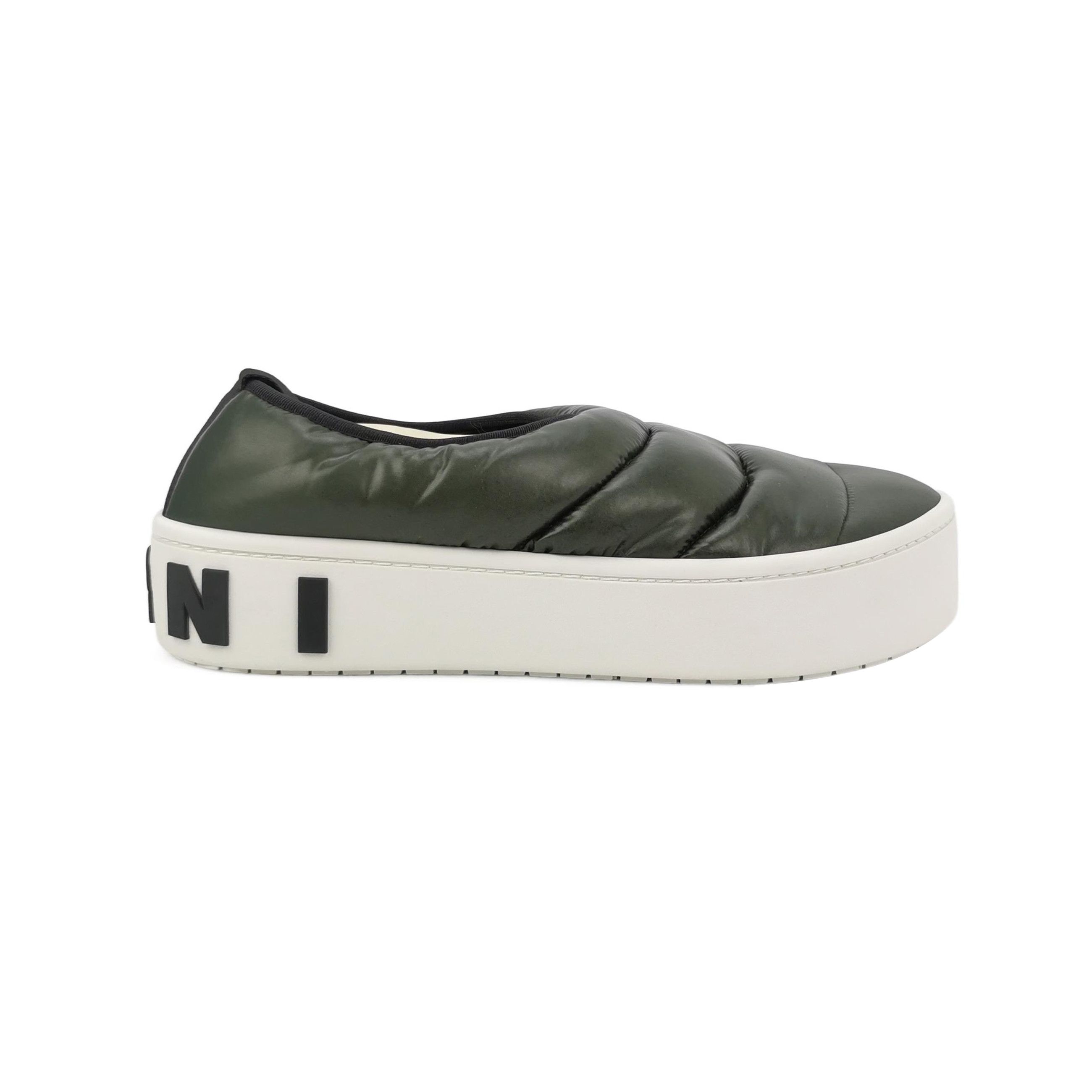 Marni Marni Quilted Logo Slip-On Sneakers Size 41 Size US 8 / EU 41 - 2 Thumbnail