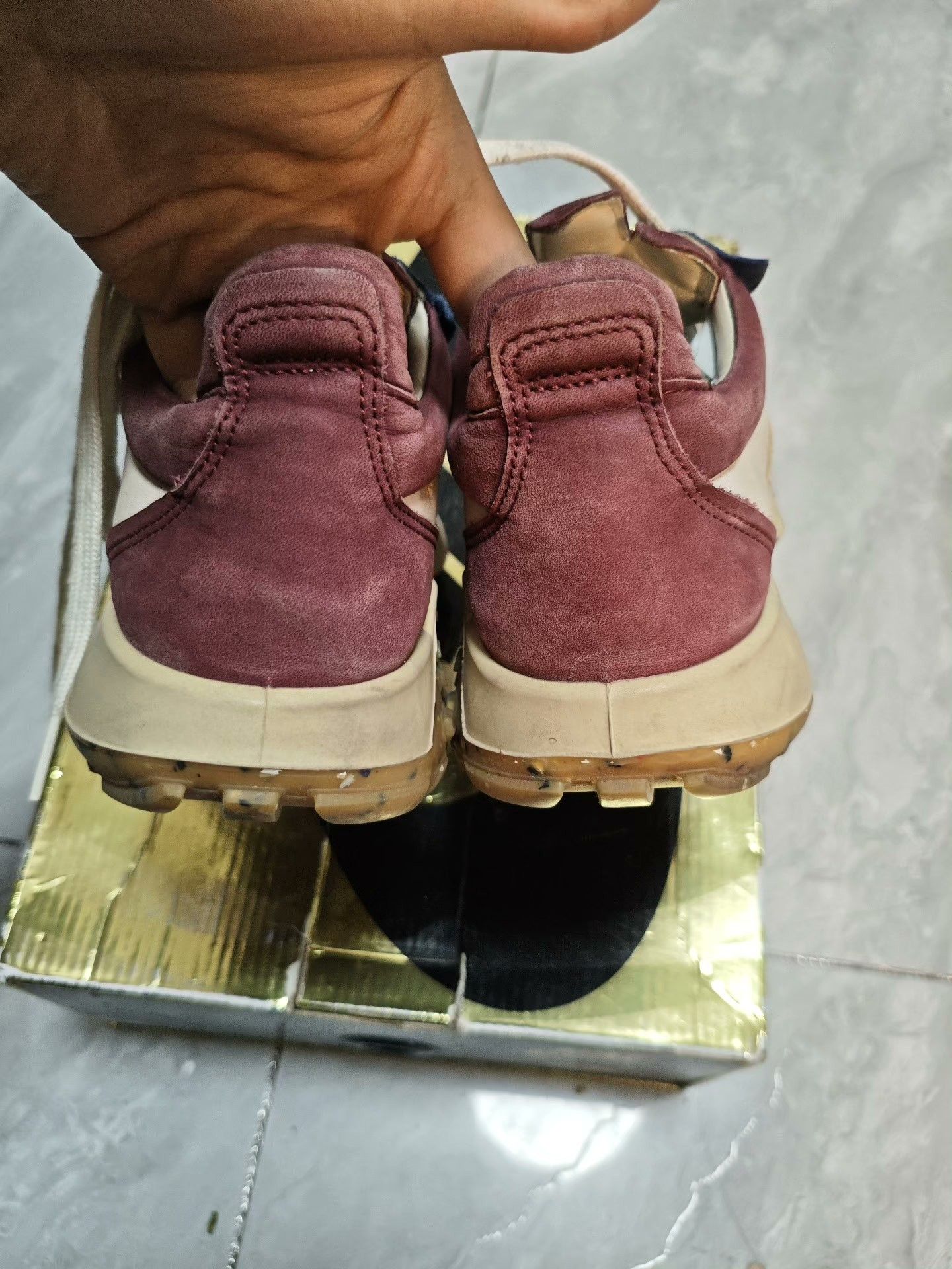 Ecco ECCO Leather Lowtop Sneakers us_6 Women Size US 6 / IT 36 - 6 Thumbnail