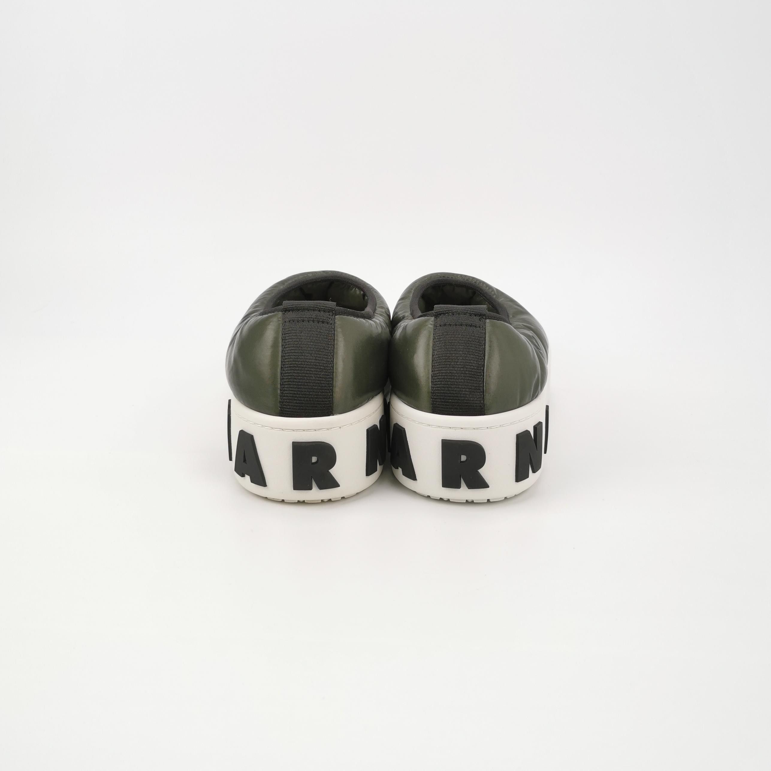 Marni Marni Quilted Logo Puffy Flats Size 40 Size US 10 / IT 40 - 5 Thumbnail