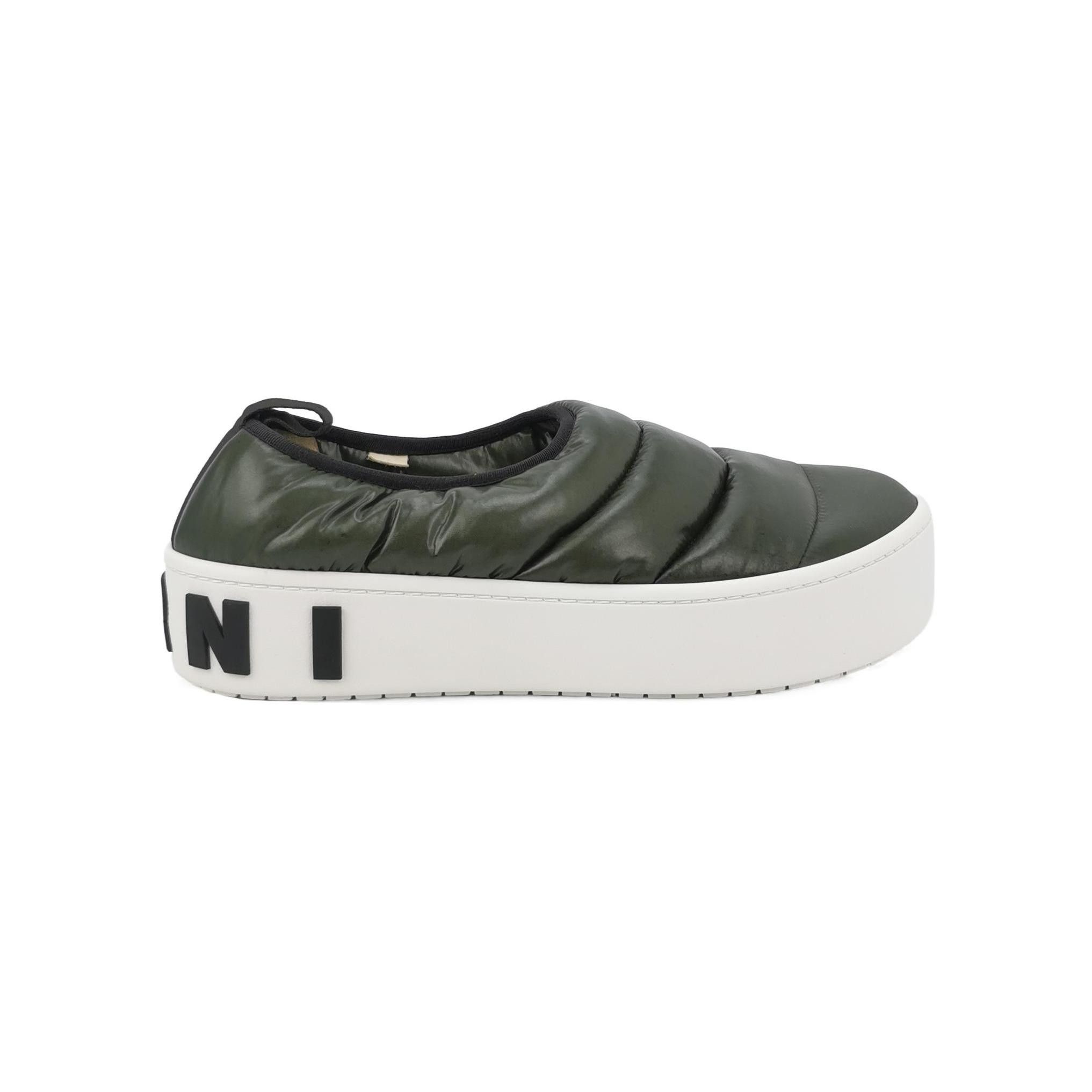 Marni Marni Quilted Logo Puffy Flats Size 40 Size US 10 / IT 40 - 2 Thumbnail