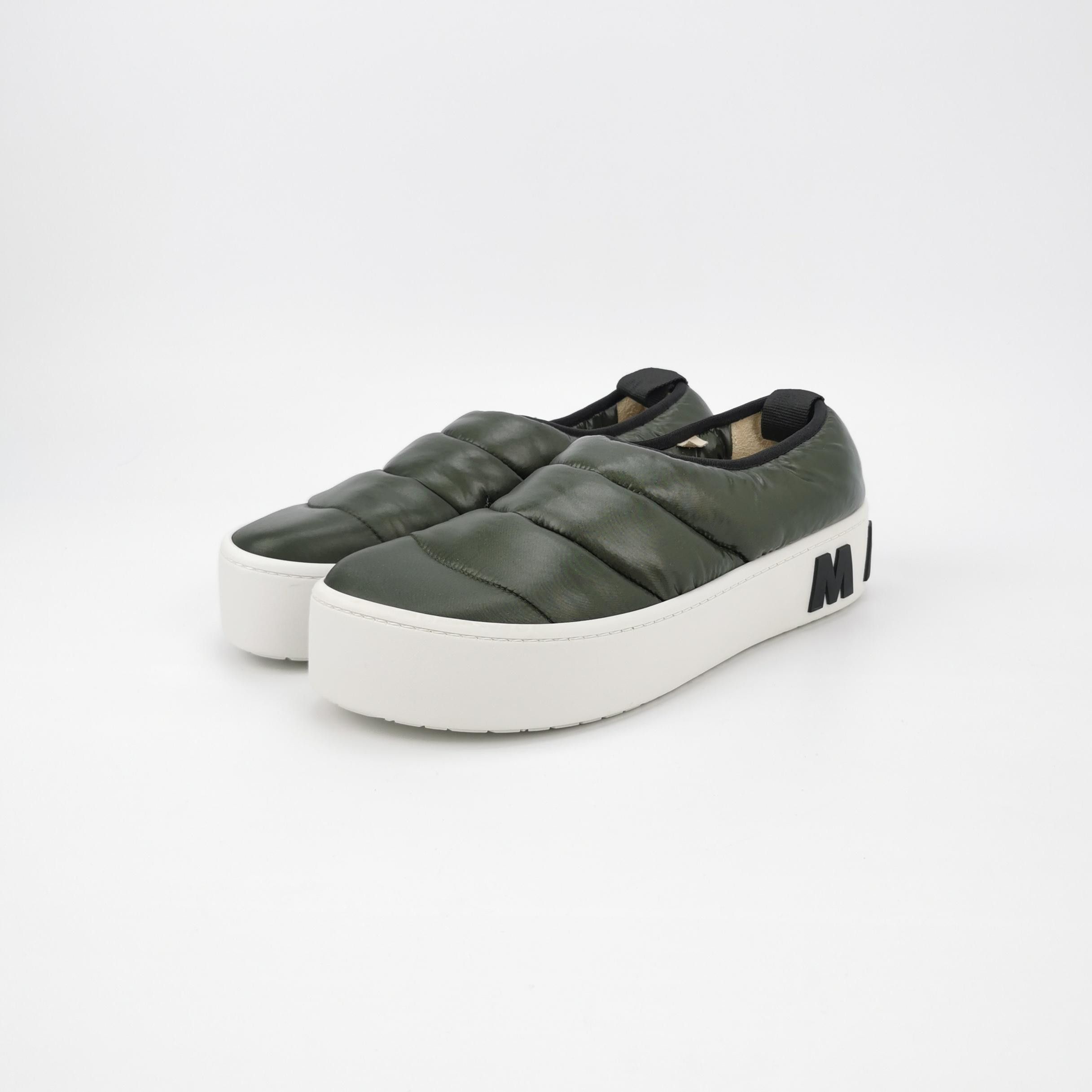 Marni Marni Quilted Logo Puffy Flats Size 40 Size US 10 / IT 40 - 3 Thumbnail