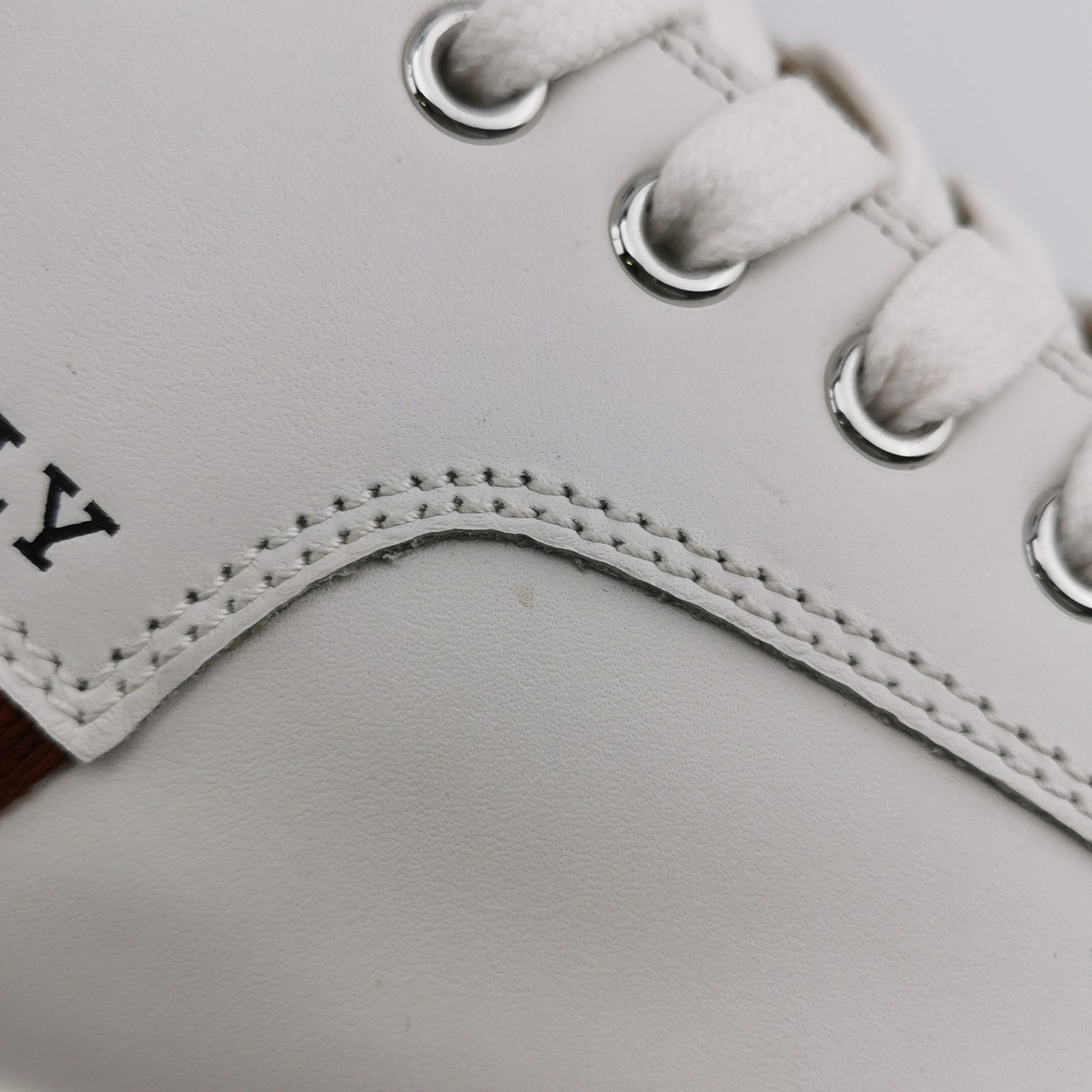 Bally Bally Stripe Logo High-Top Sneakers 41.5 Size US 8 / EU 41 - 9 Thumbnail