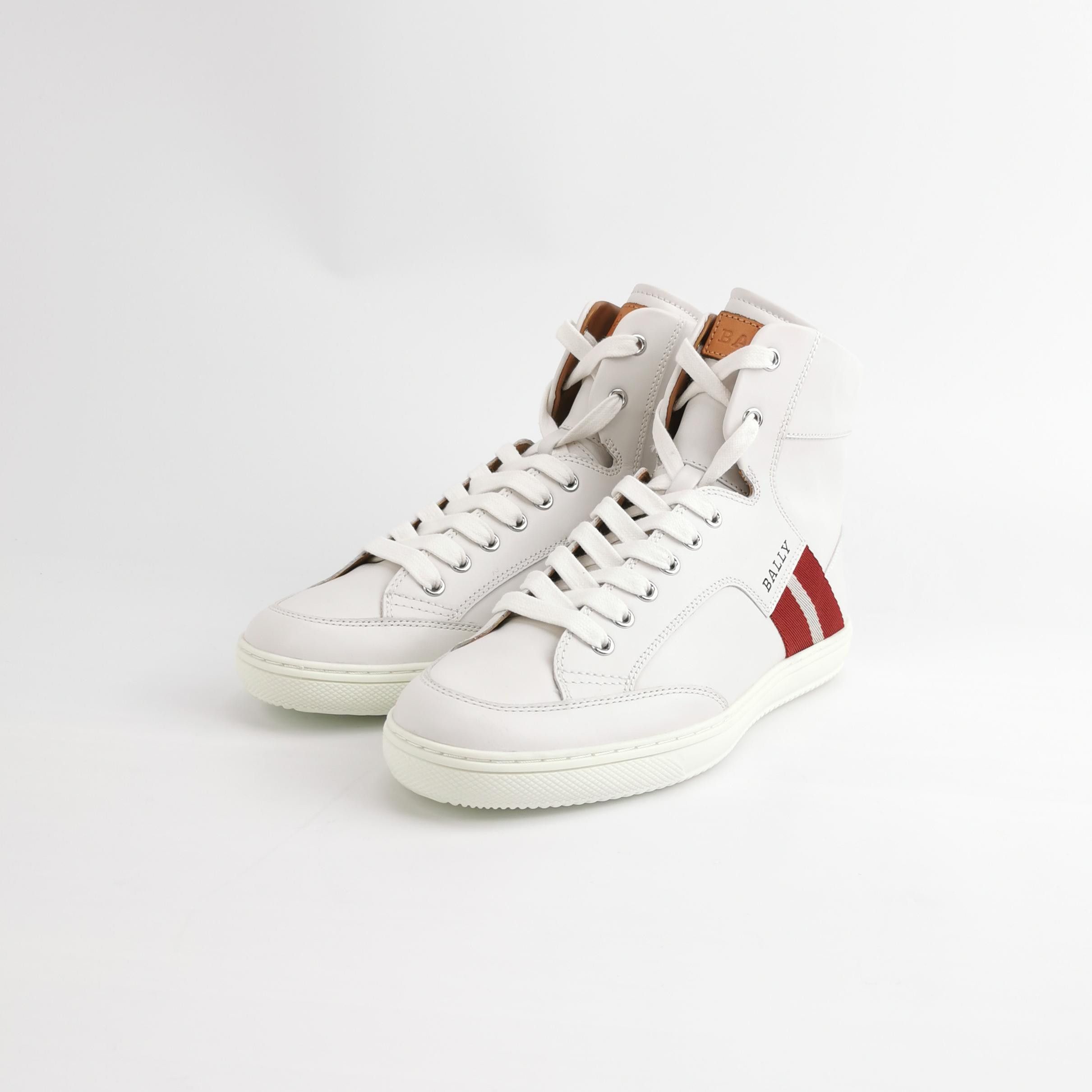 Bally Bally Stripe Logo High-Top Sneakers 41.5 Size US 8 / EU 41 - 3 Thumbnail