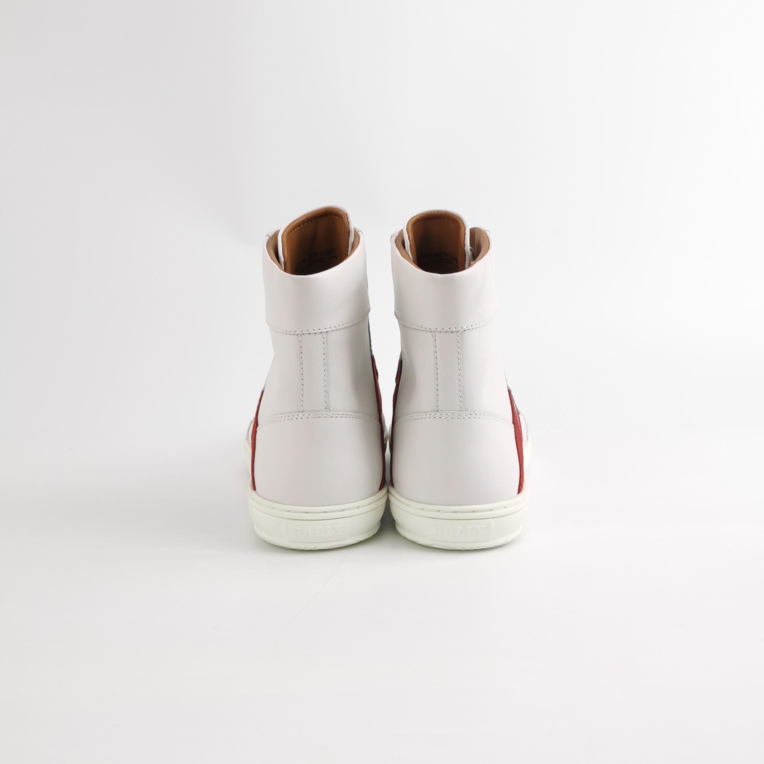 Bally Bally Stripe Logo High-Top Sneakers 41.5 Size US 8 / EU 41 - 5 Thumbnail