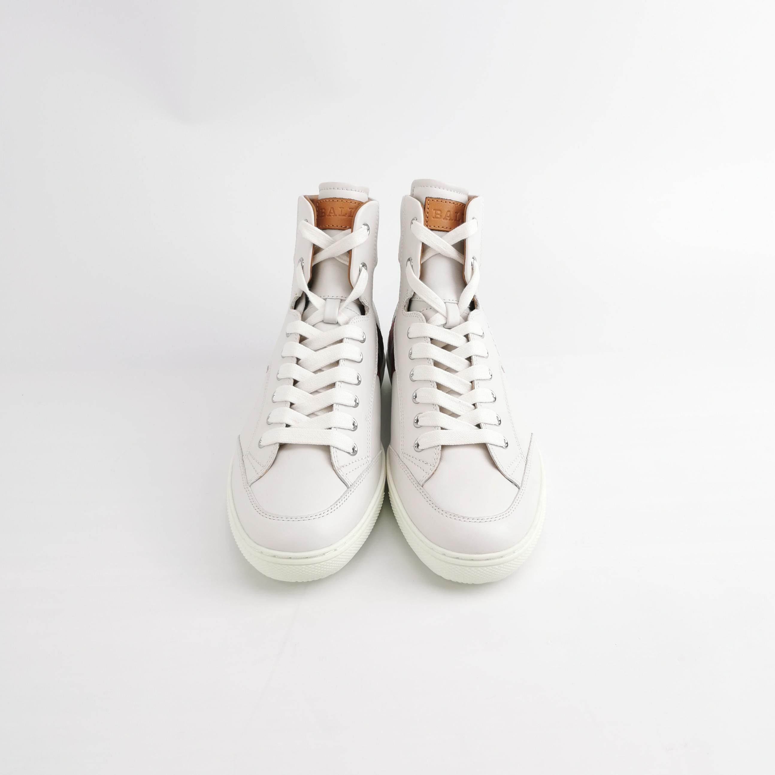 Bally Bally Stripe Logo High-Top Sneakers 41.5 Size US 8 / EU 41 - 4 Thumbnail