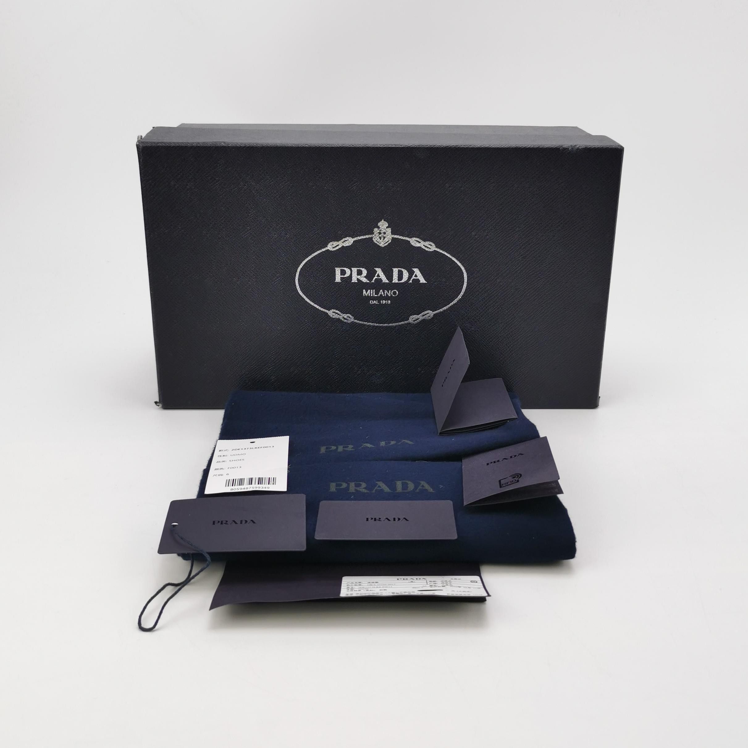 Prada Prada Blue Canvas Triangle Logo Espadrilles US 7 Size US 7 / EU 40 - 7 Thumbnail