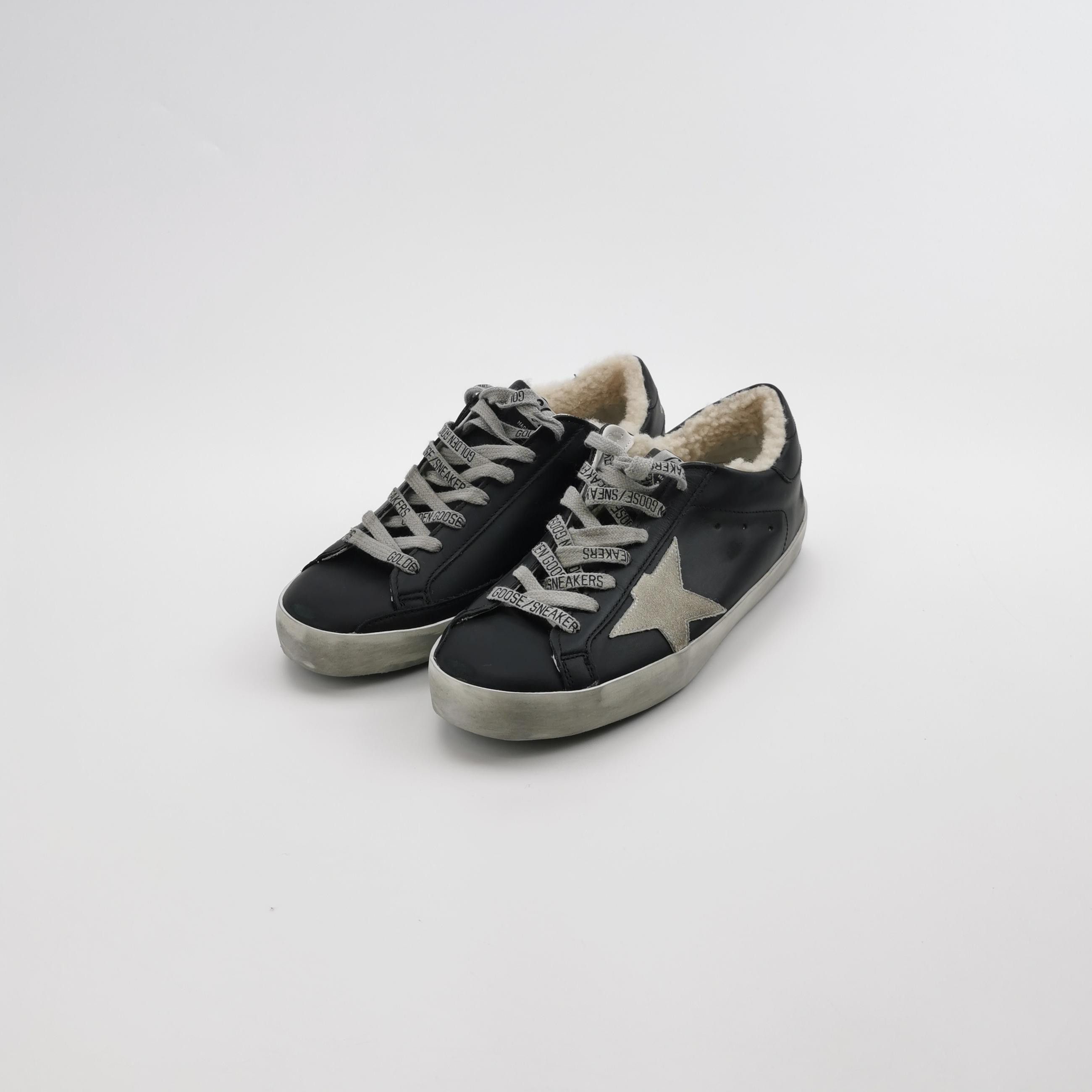 Golden Goose Golden Goose Shearling Lined Super-Star Sneakers 39 Size US 6 / EU 39 - 3 Thumbnail