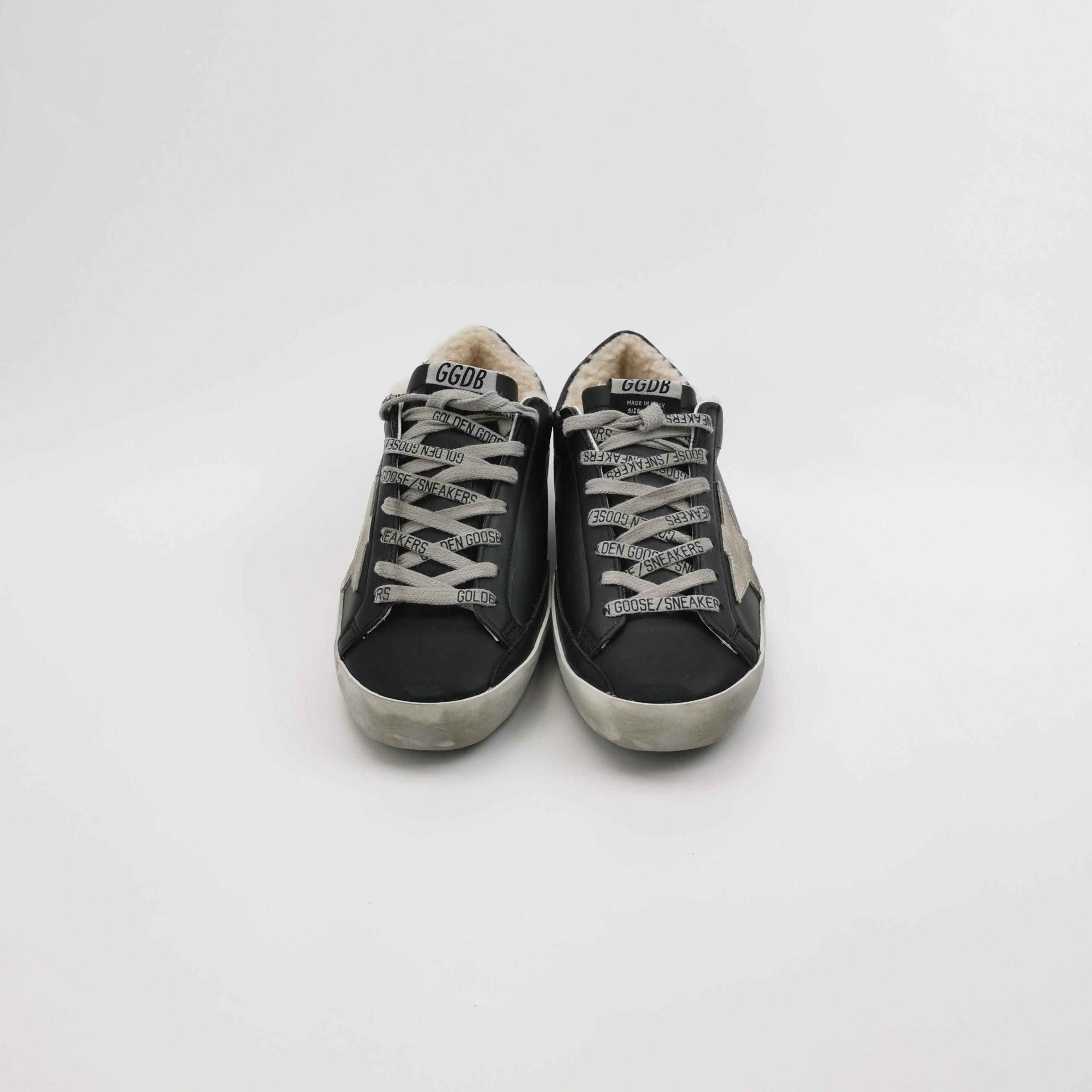 Golden Goose Golden Goose Shearling Lined Super-Star Sneakers 39 Size US 6 / EU 39 - 4 Thumbnail