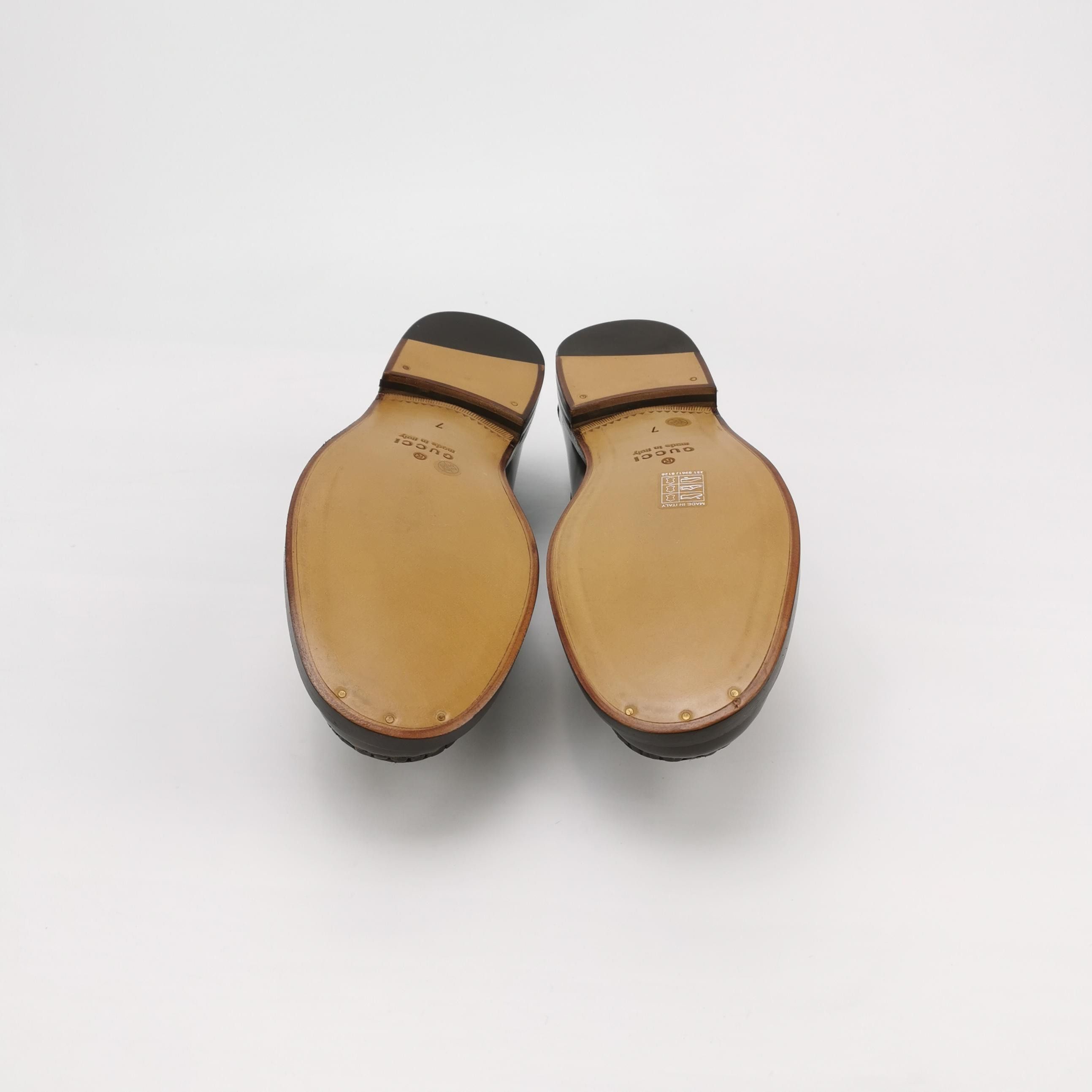 Gucci Gucci Double G Buckle Leather Loafers 7 Size US 8 / EU 41 - 6 Thumbnail