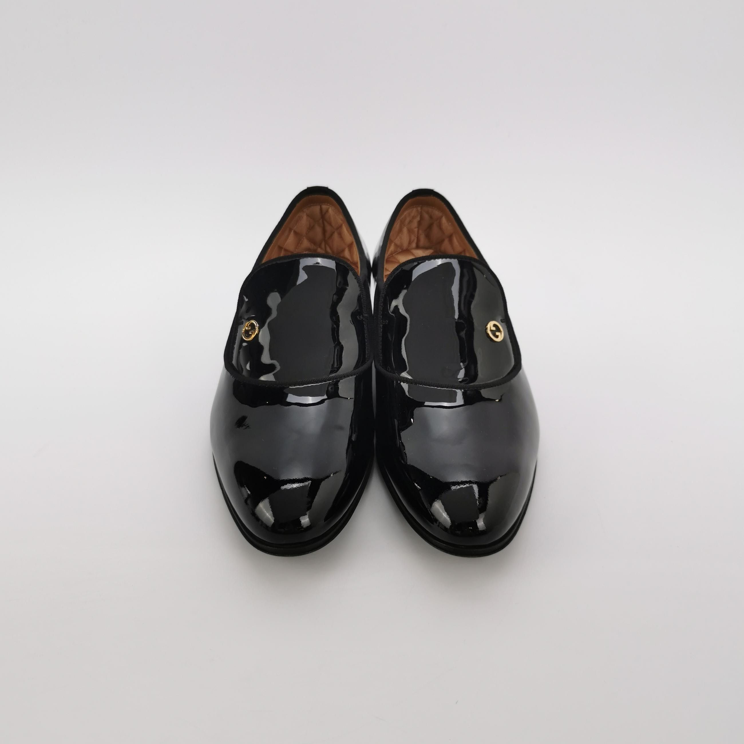 Gucci Gucci Interlocking G Patent Leather Loafers Size 7 Size US 8 / EU 41 - 4 Thumbnail