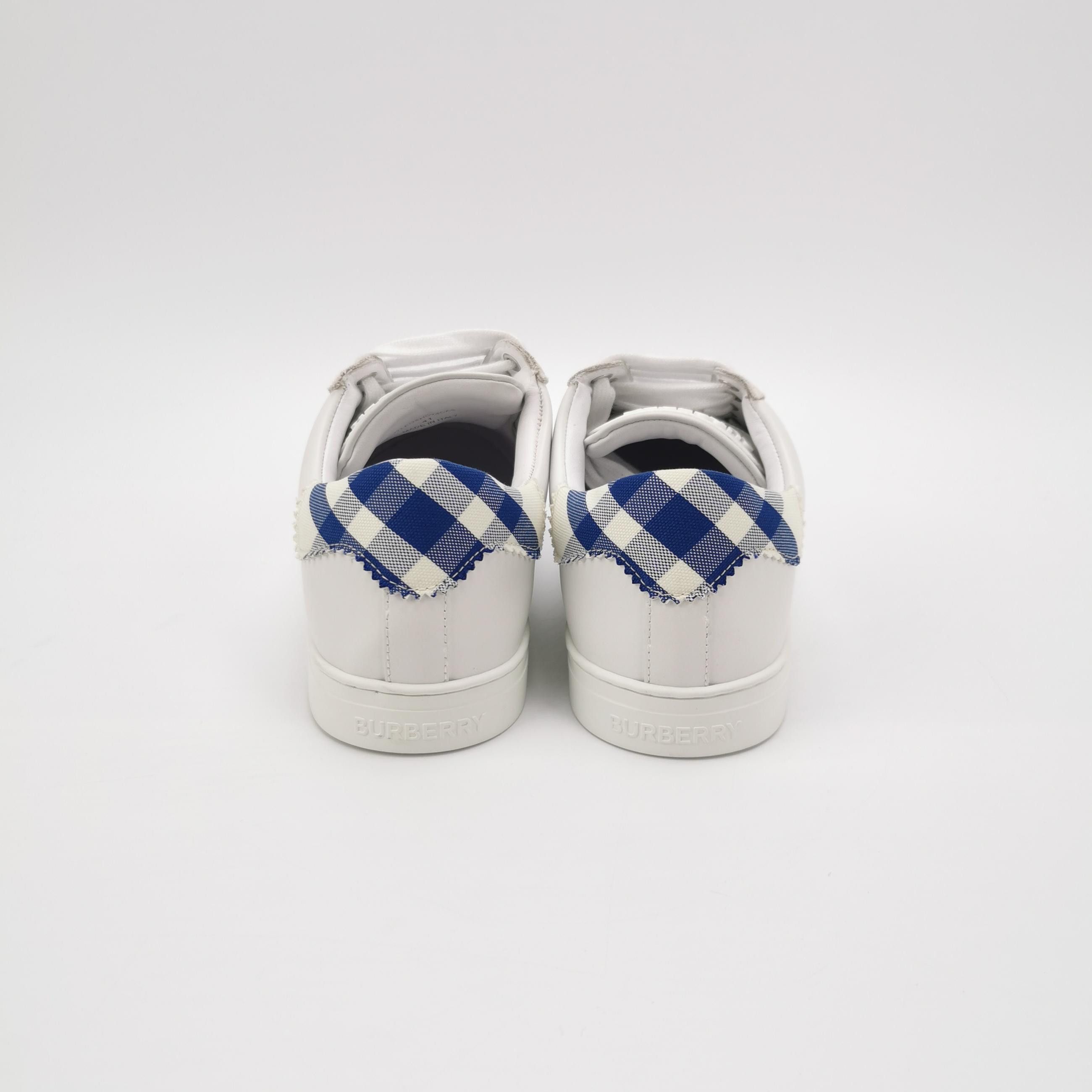 Burberry Burberry Check Trim Low-Top Sneakers EU 41 Size US 8 / EU 41 - 5 Thumbnail