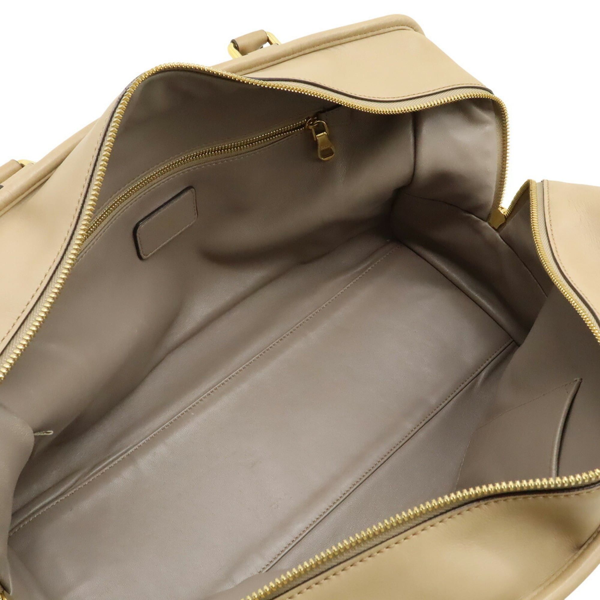 Loewe LOEWE Amazona 36 Anagram Handbag, Leather, Beige Size ONE SIZE - 7 Thumbnail
