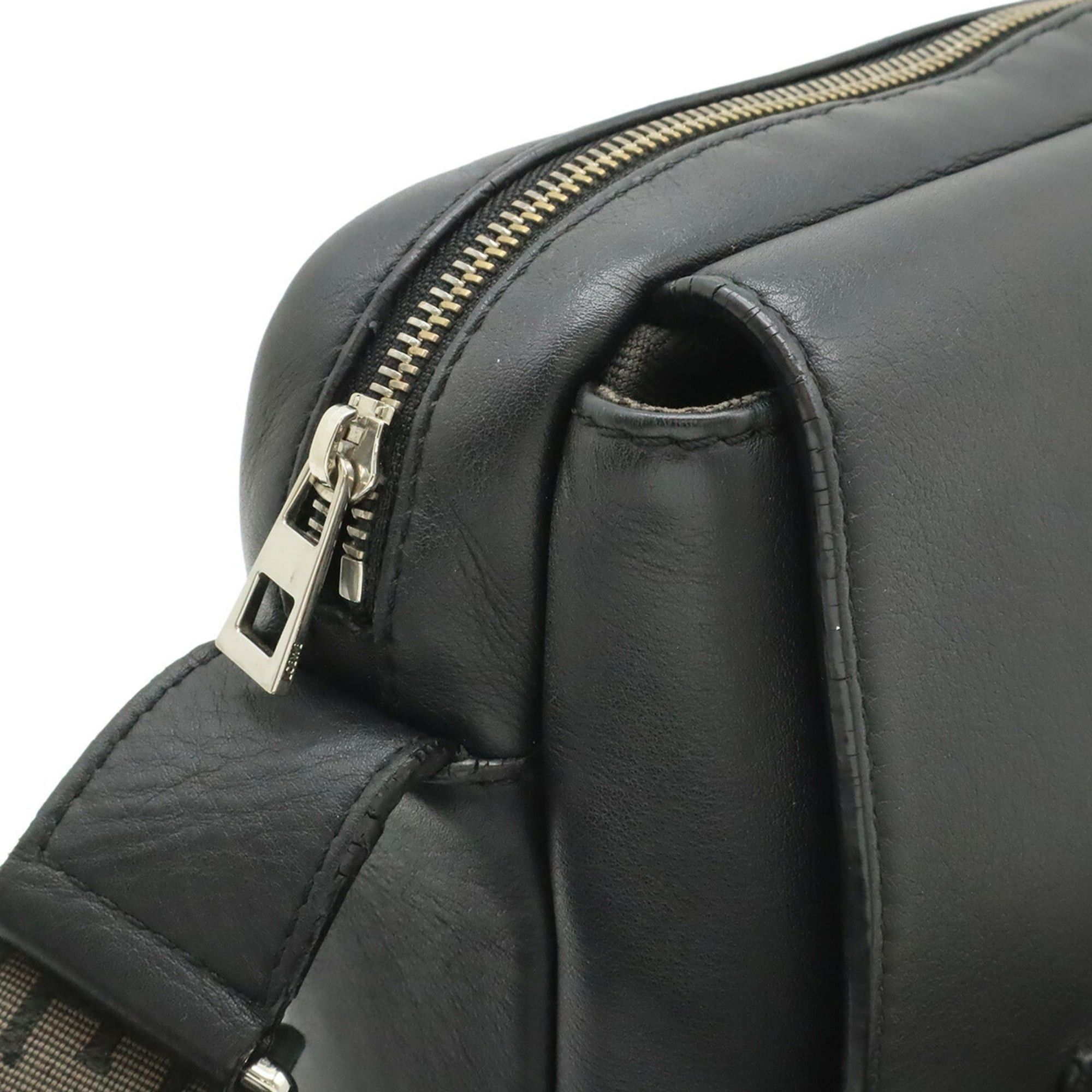 Loewe LOEWE Anagram Military Bag XS Shoulder Leather Black B553A72X27 Size ONE SIZE - 7 Thumbnail