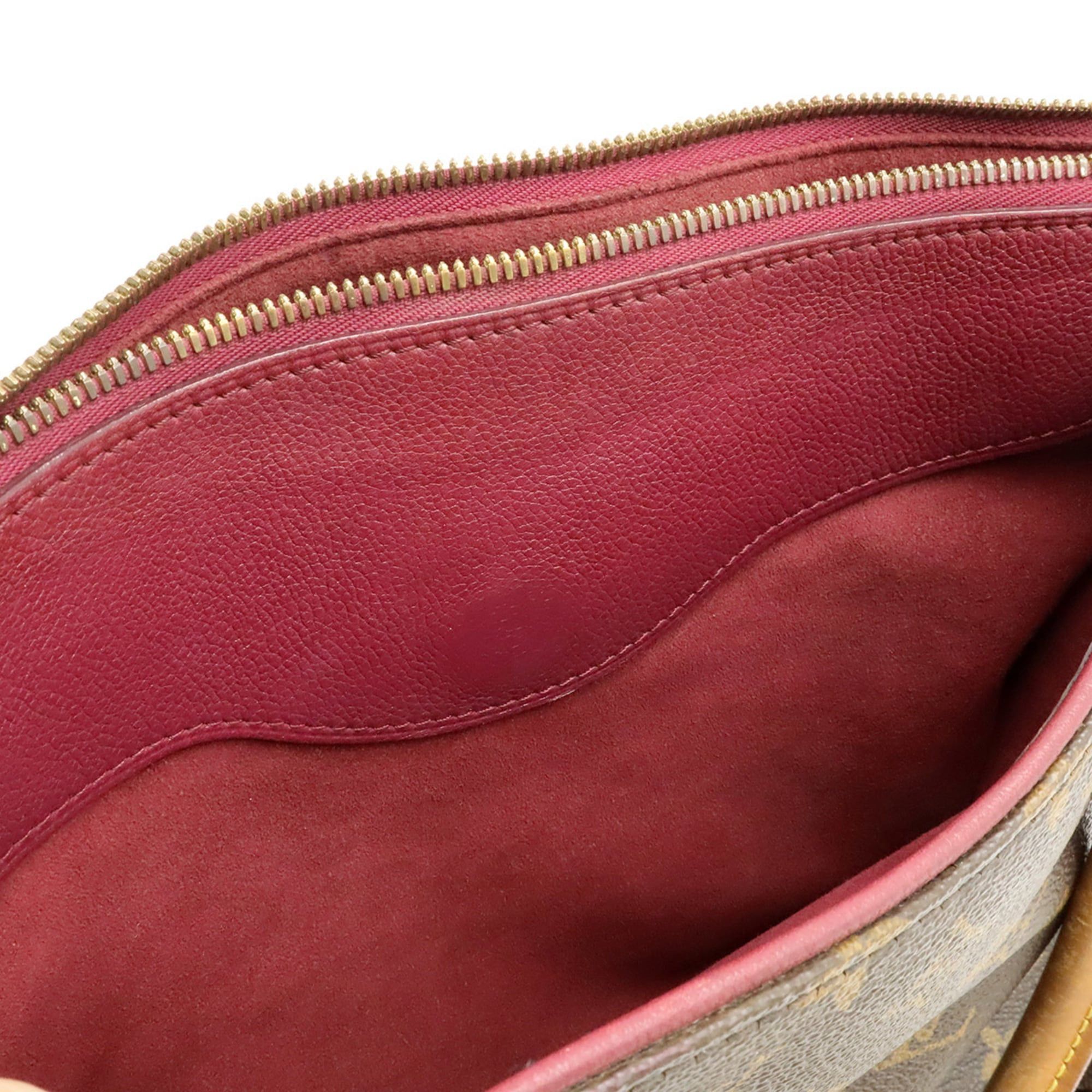 Louis Vuitton Louis Vuitton Monogram Pallas Handbag Tote Bag Shoulder Aurore M40906 Size ONE SIZE - 8 Thumbnail