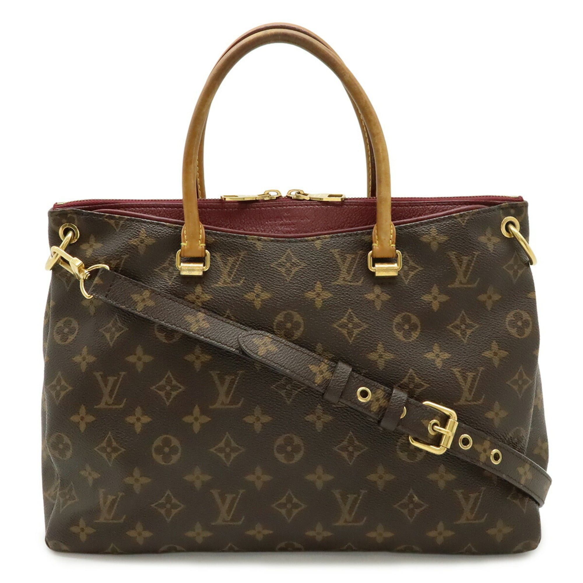Louis Vuitton Louis Vuitton Monogram Pallas Handbag Tote Bag Shoulder Aurore M40906 Size ONE SIZE - 2 Thumbnail