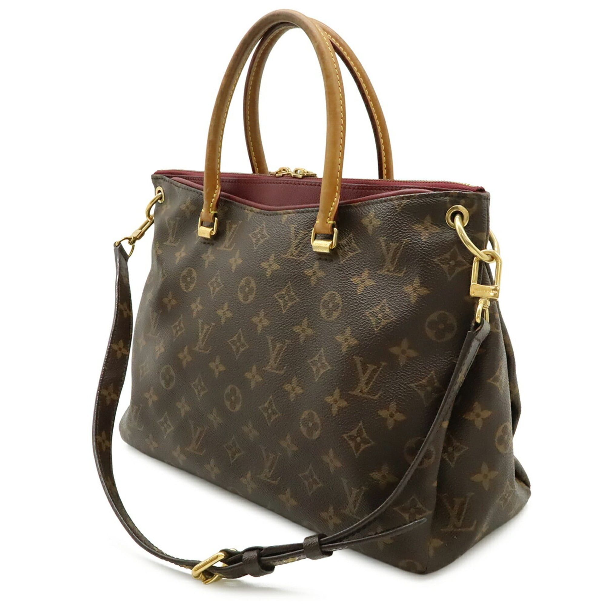 Louis Vuitton Louis Vuitton Monogram Pallas Handbag Tote Bag Shoulder Aurore M40906 Size ONE SIZE - 3 Thumbnail