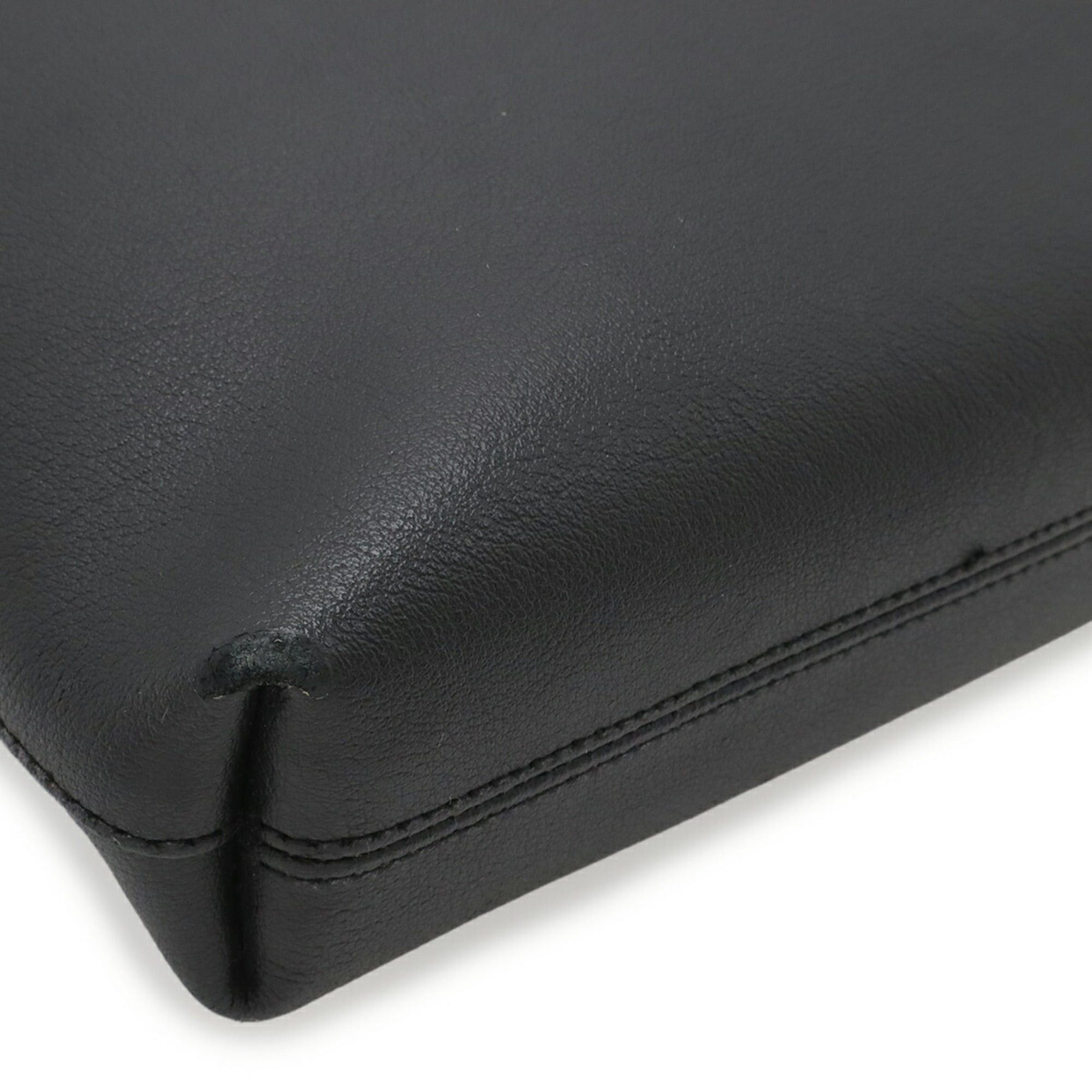 Yves Saint Laurent SAINT LAURENT PARIS Yves Saint Laurent YSL Shoulder Bag Leather Black 440231 Size ONE SIZE - 4 Thumbnail