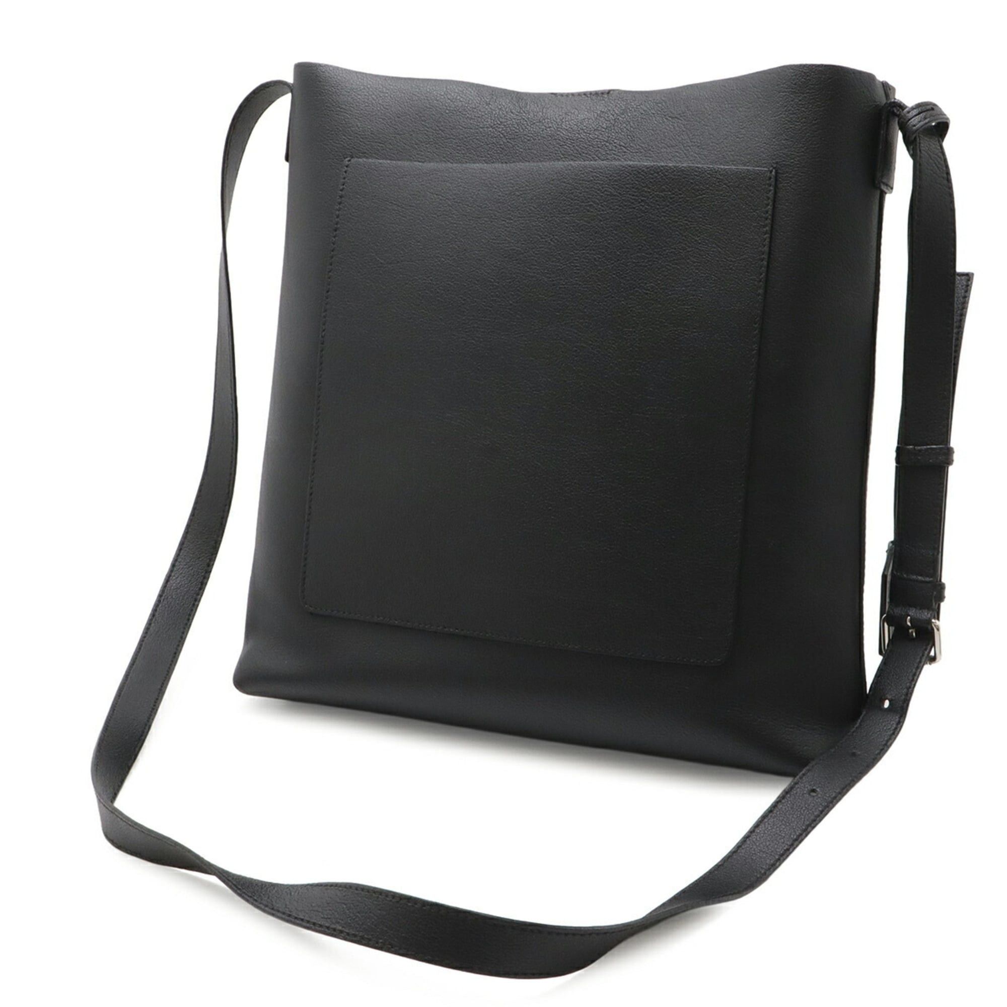 Yves Saint Laurent SAINT LAURENT PARIS Yves Saint Laurent YSL Shoulder Bag Leather Black 440231 Size ONE SIZE - 3 Thumbnail