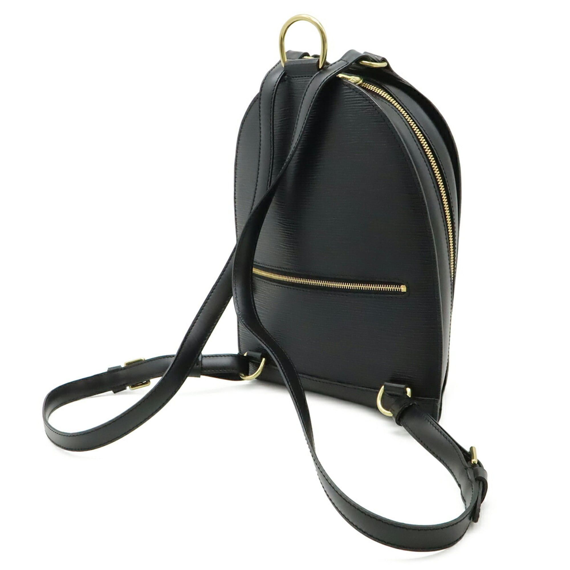 Louis Vuitton Louis Vuitton Epi Mabillon Backpack Shoulder Bag Leather Noir Black M52232 Size ONE SIZE - 3 Thumbnail