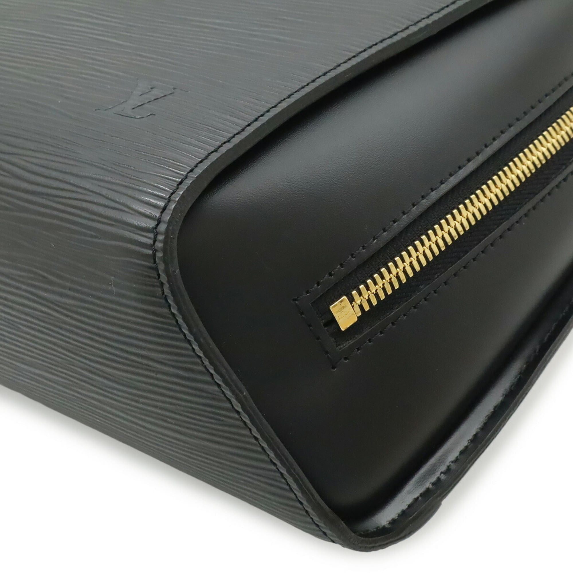 Louis Vuitton Louis Vuitton Epi Mabillon Backpack Shoulder Bag Leather Noir Black M52232 Size ONE SIZE - 4 Thumbnail