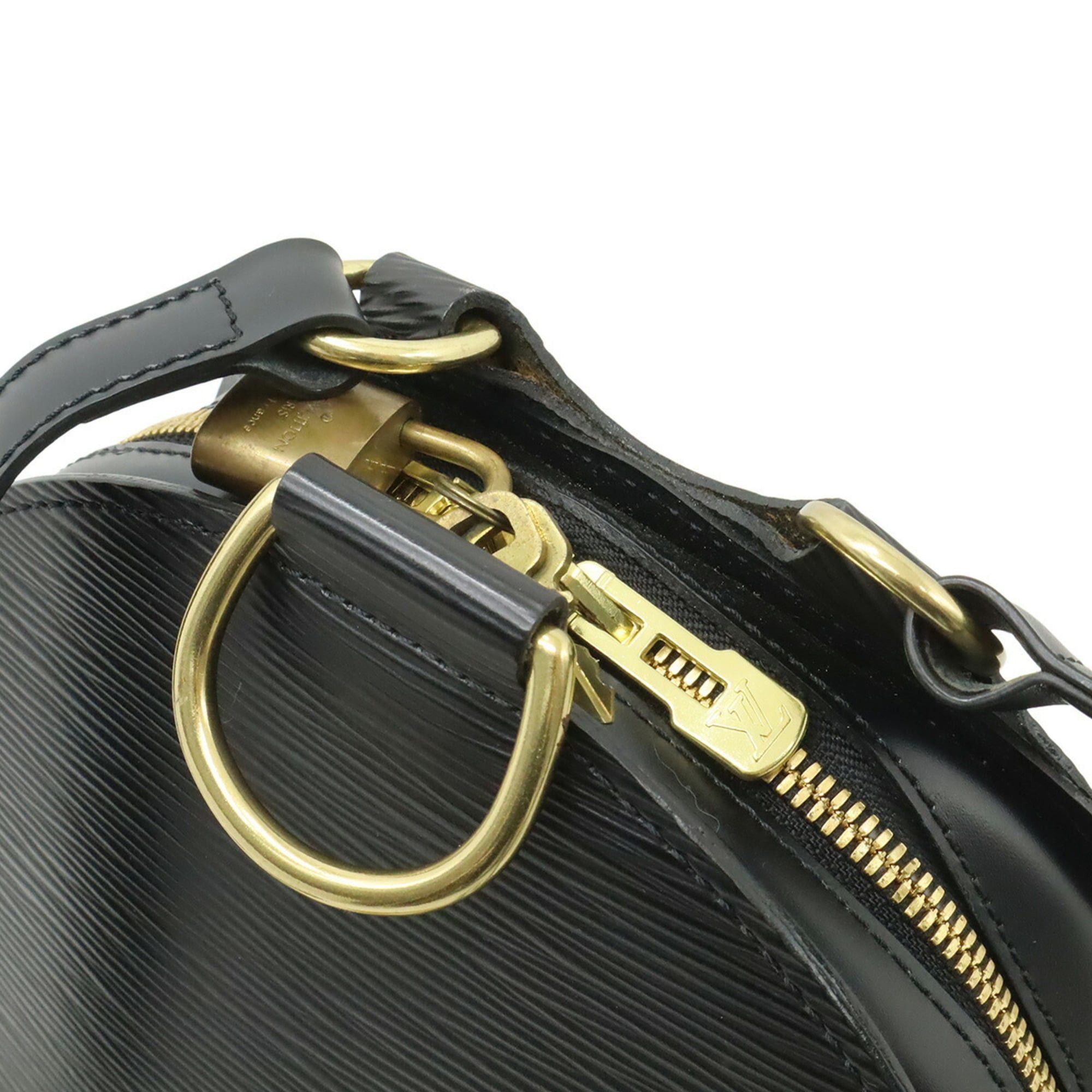Louis Vuitton Louis Vuitton Epi Mabillon Backpack Shoulder Bag Leather Noir Black M52232 Size ONE SIZE - 5 Thumbnail