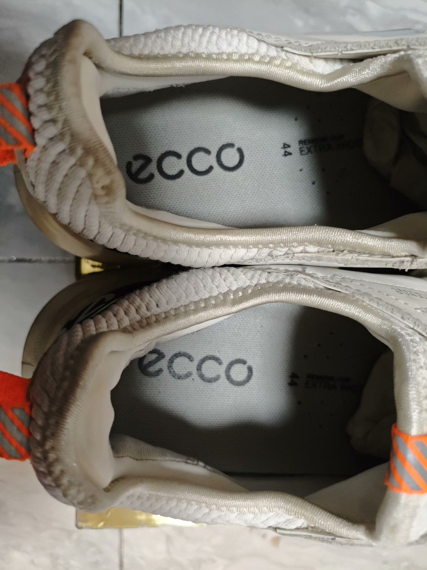 Ecco ECCO Golf White Lowtop Sneakers 11 Men Size US 11 / EU 44 - 7 Thumbnail