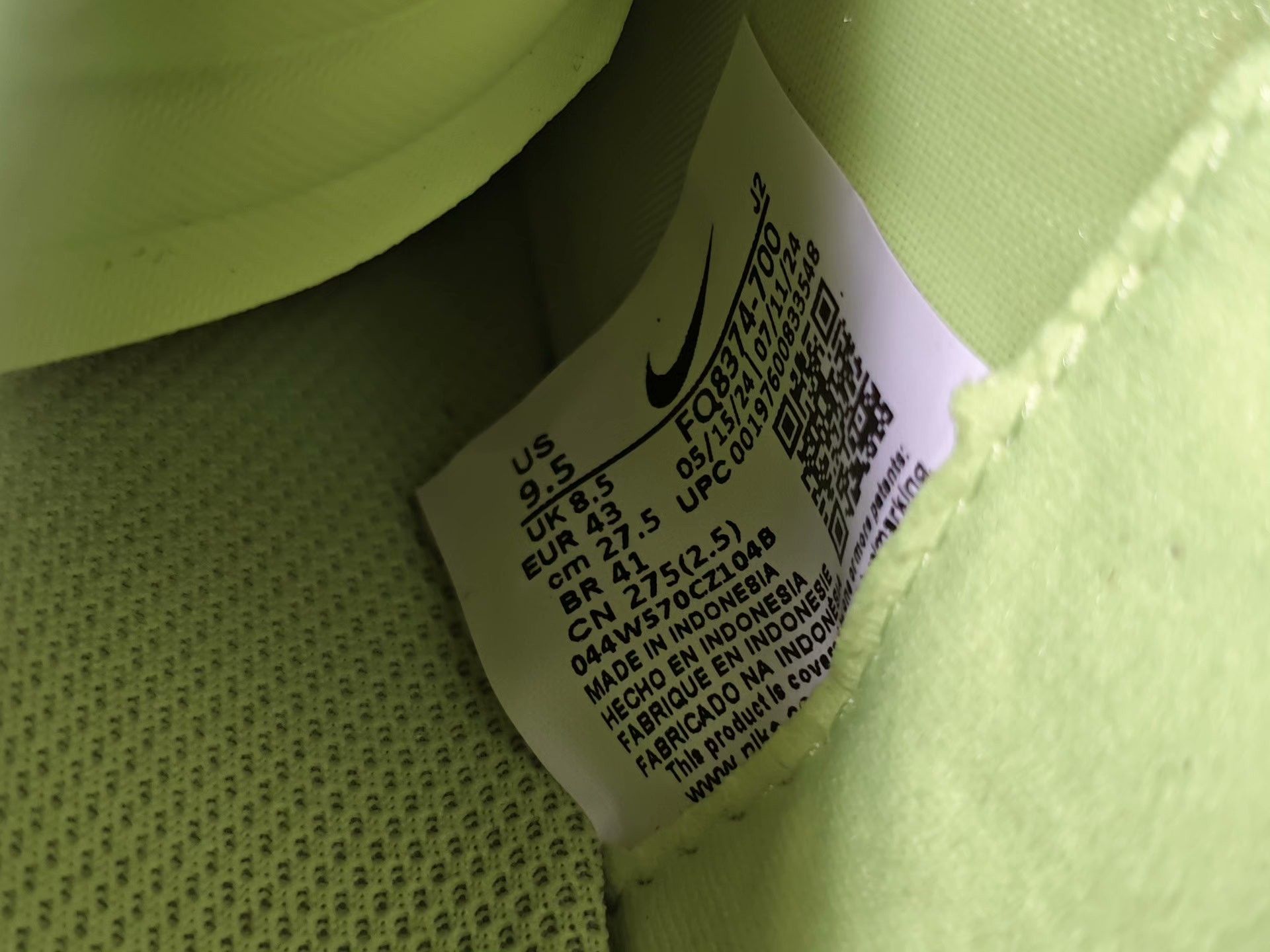 Nike Nike ZOOM Yellow Lowtop Sneakers 10 Men Size US 10 / EU 43 - 7 Thumbnail