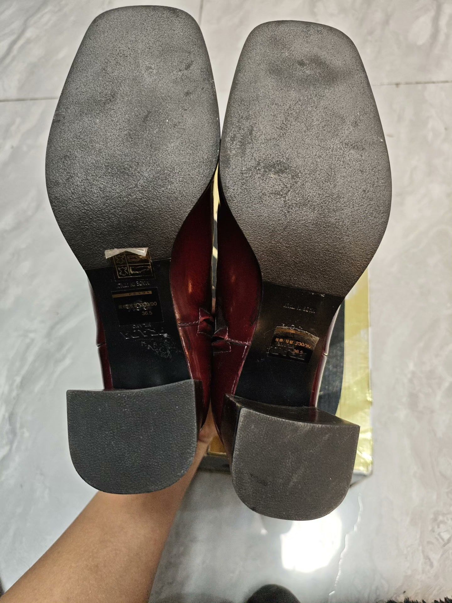 Prada Prada Patent Red Boots us_6-5 Women Size US 6.5 / IT 36.5 - 5 Thumbnail