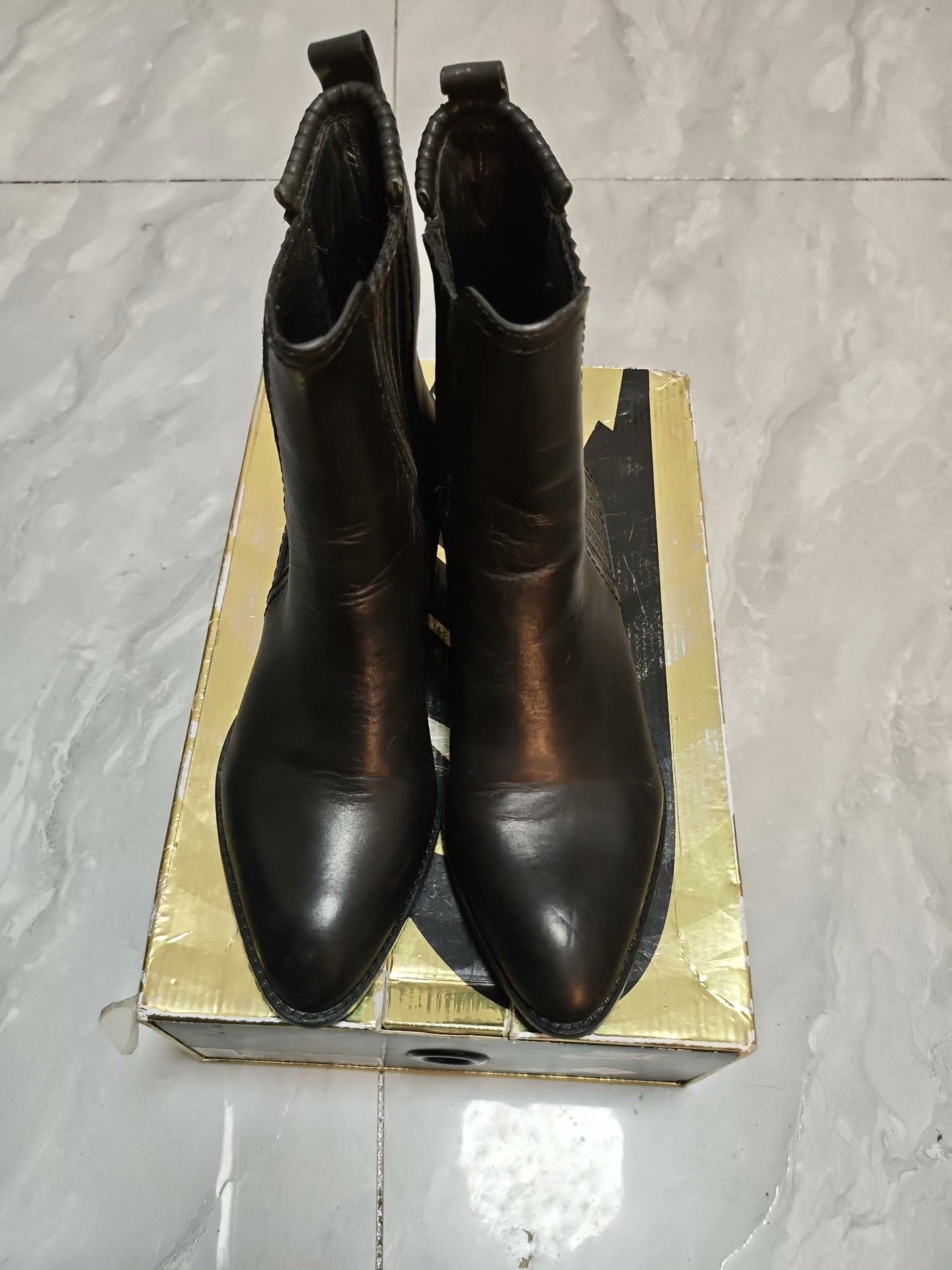 Alexander Wang Alexander Wang Metallic Gold Boots us_9 Women Size US 9 / IT 39 - 3 Thumbnail