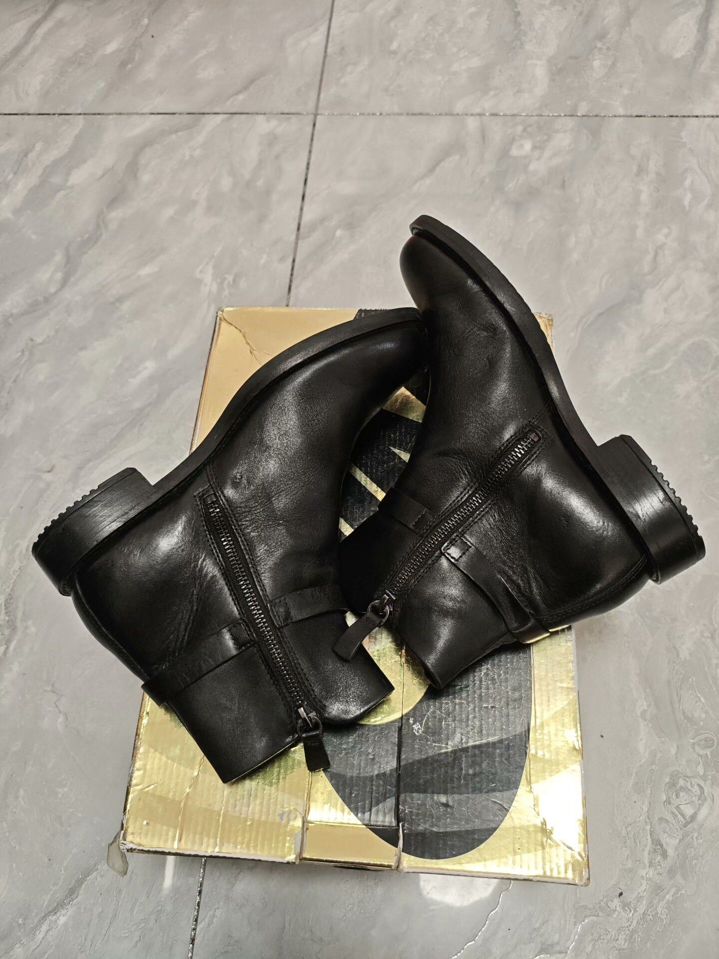 Ecco ECCO Black Boots us_7 Women Size US 7 / IT 37 - 4 Thumbnail