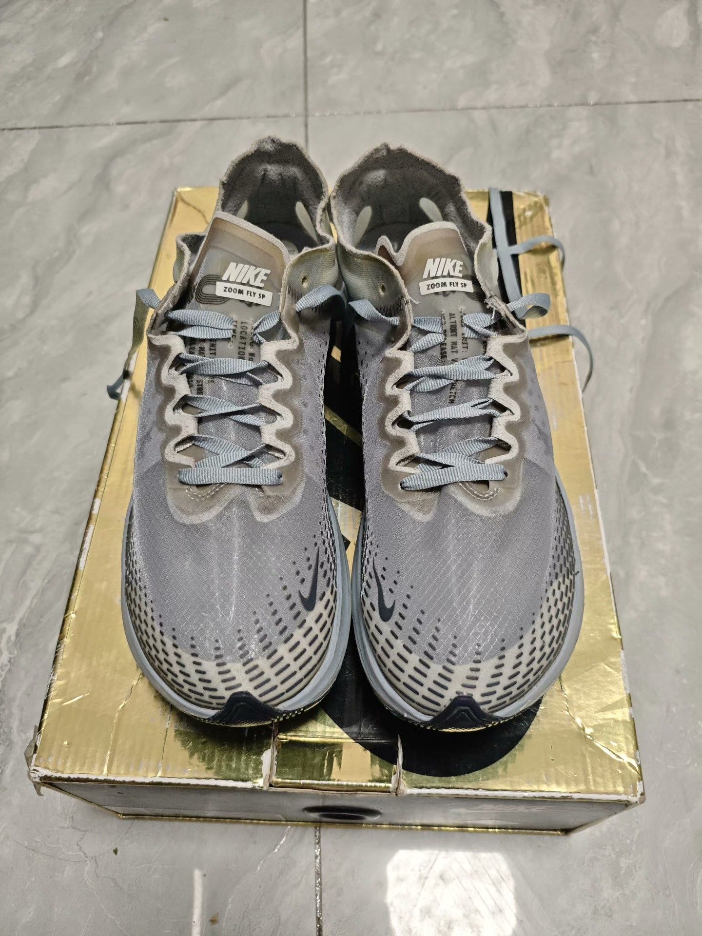Nike Nike ZOOM Gray Lowtop Sneakers 7.5 Men Size US 7.5 / EU 40-41 - 2 Thumbnail