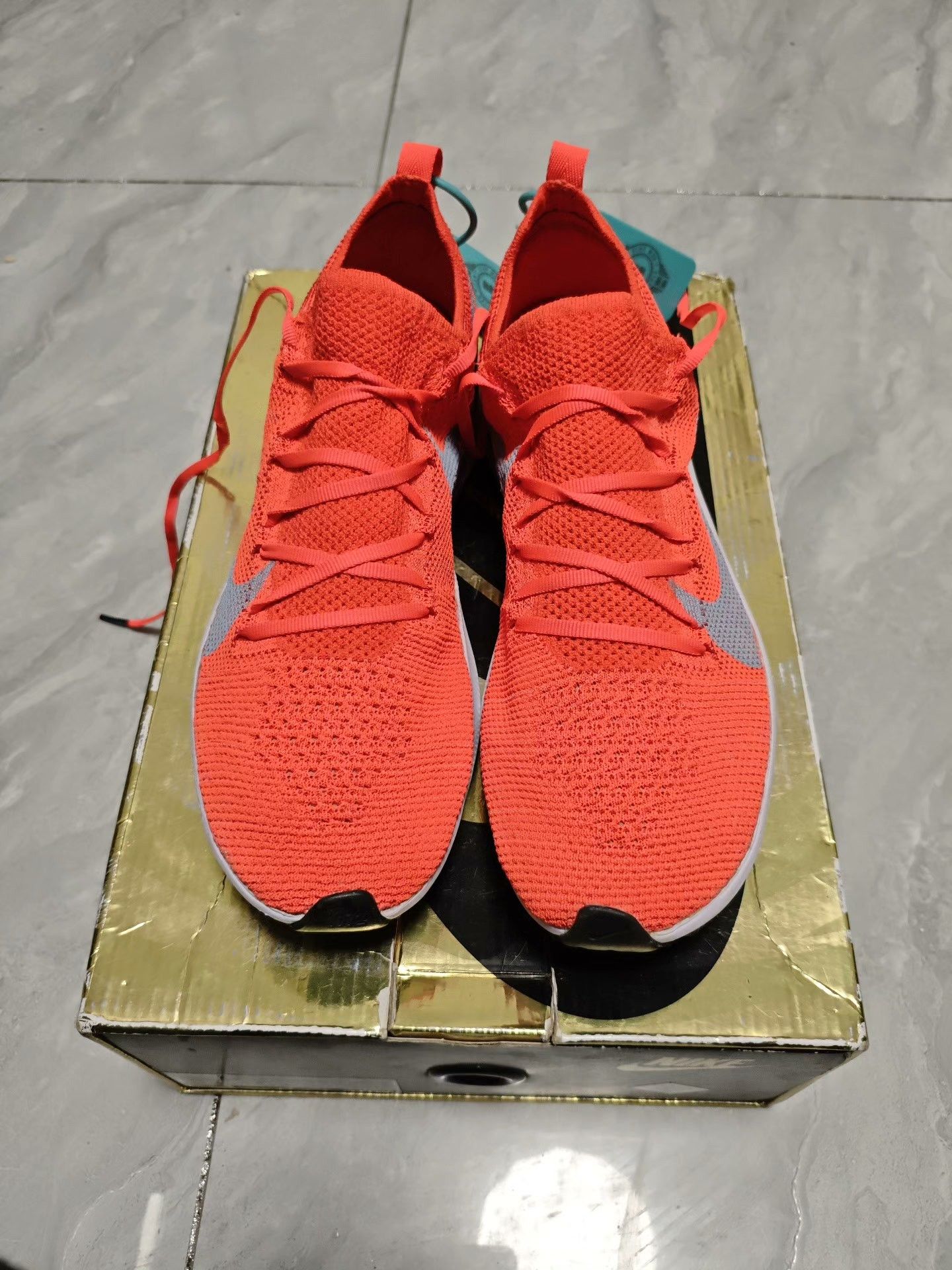 Nike Nike ZOOM Orange Lowtop Sneakers 10 Men Size US 10 / EU 43 - 2 Thumbnail