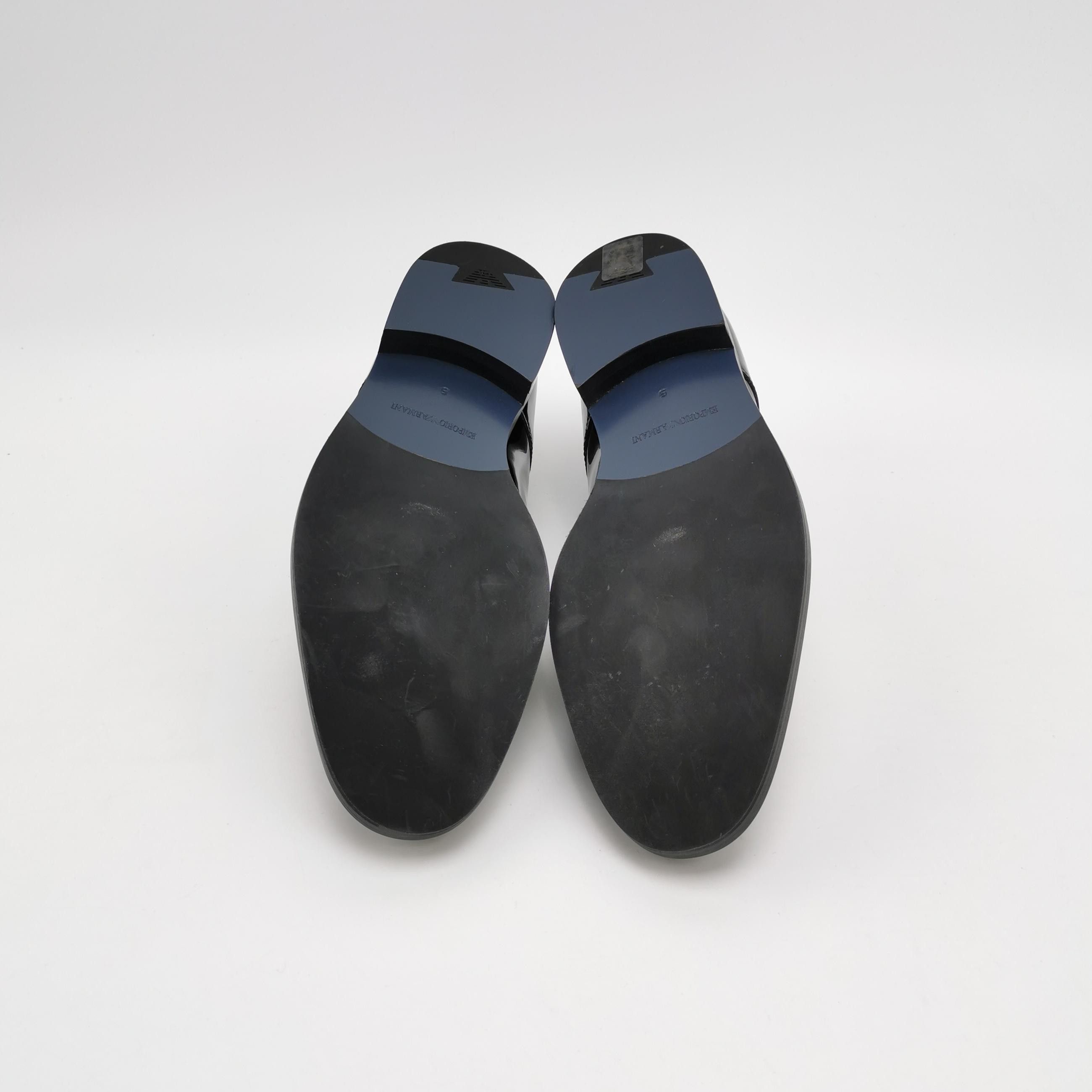 Emporio Armani Emporio Armani Patent Leather Formal Shoes 39 Size US 6 / EU 39 - 6 Thumbnail