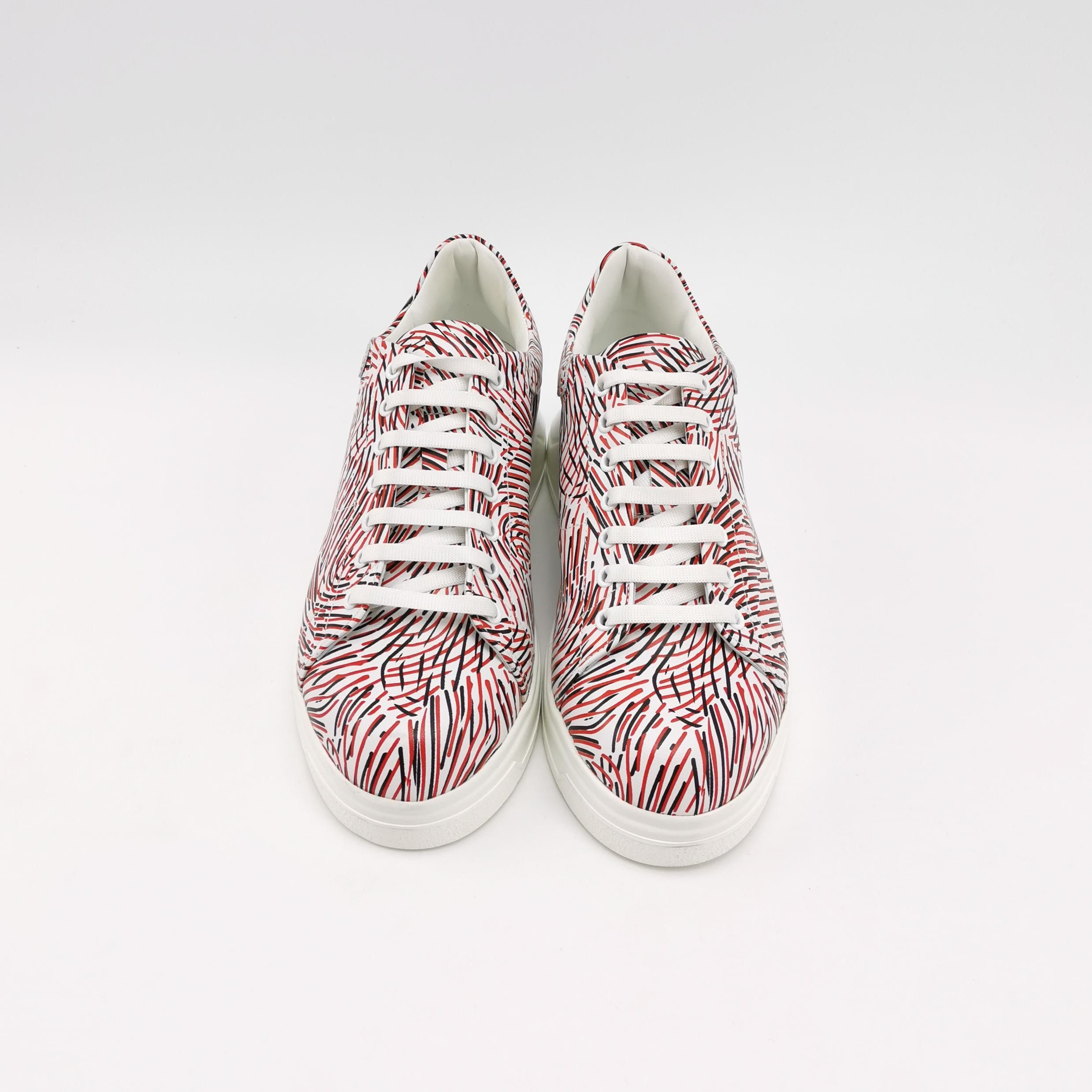Emporio Armani Emporio Armani Abstract Print Sneakers Size 41 Size US 8 / EU 41 - 4 Thumbnail