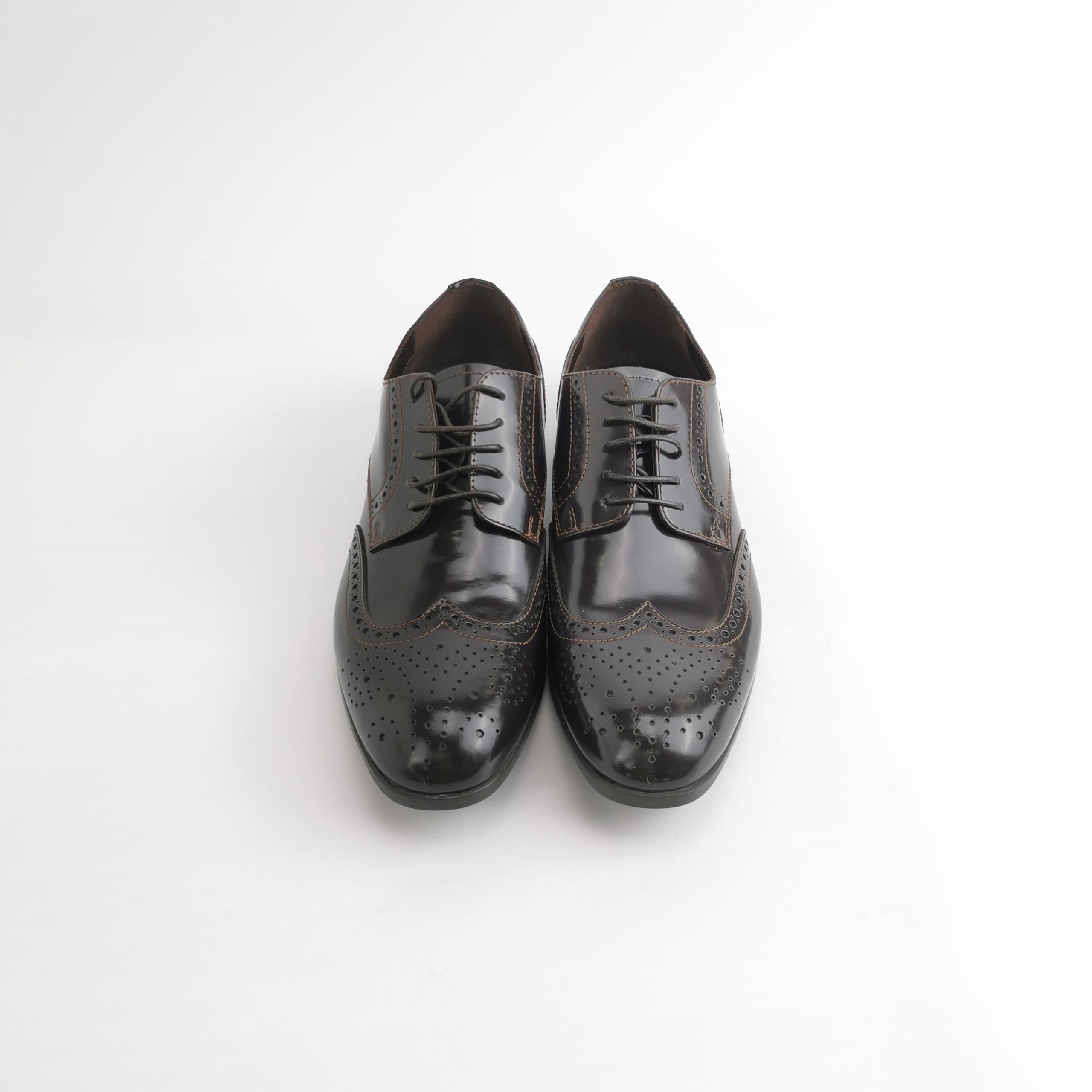 Emporio Armani Emporio Armani Brogue Leather Shoes 39 Size US 6 / EU 39 - 4 Thumbnail