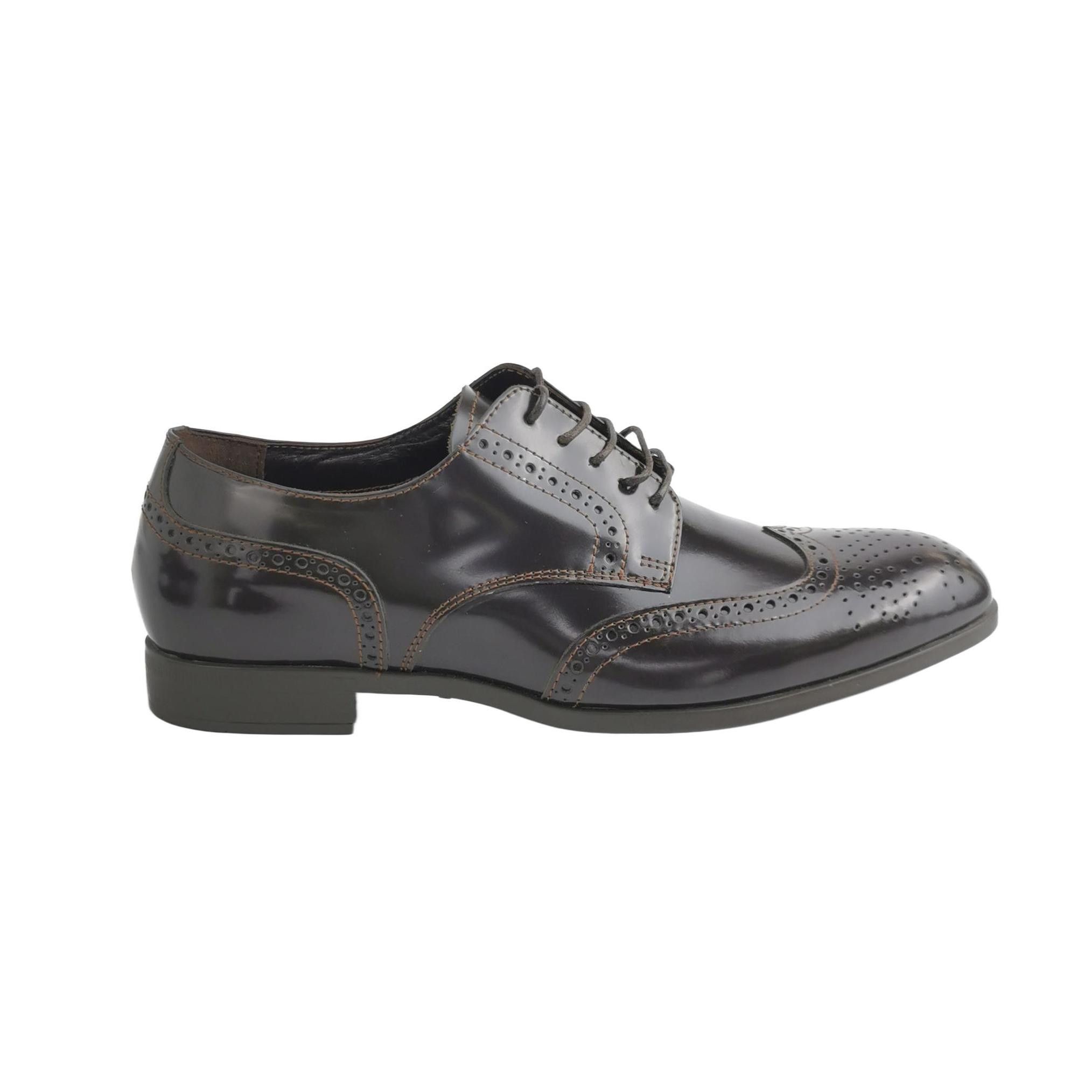 Emporio Armani Emporio Armani Brogue Leather Shoes 39 Size US 6 / EU 39 - 2 Thumbnail