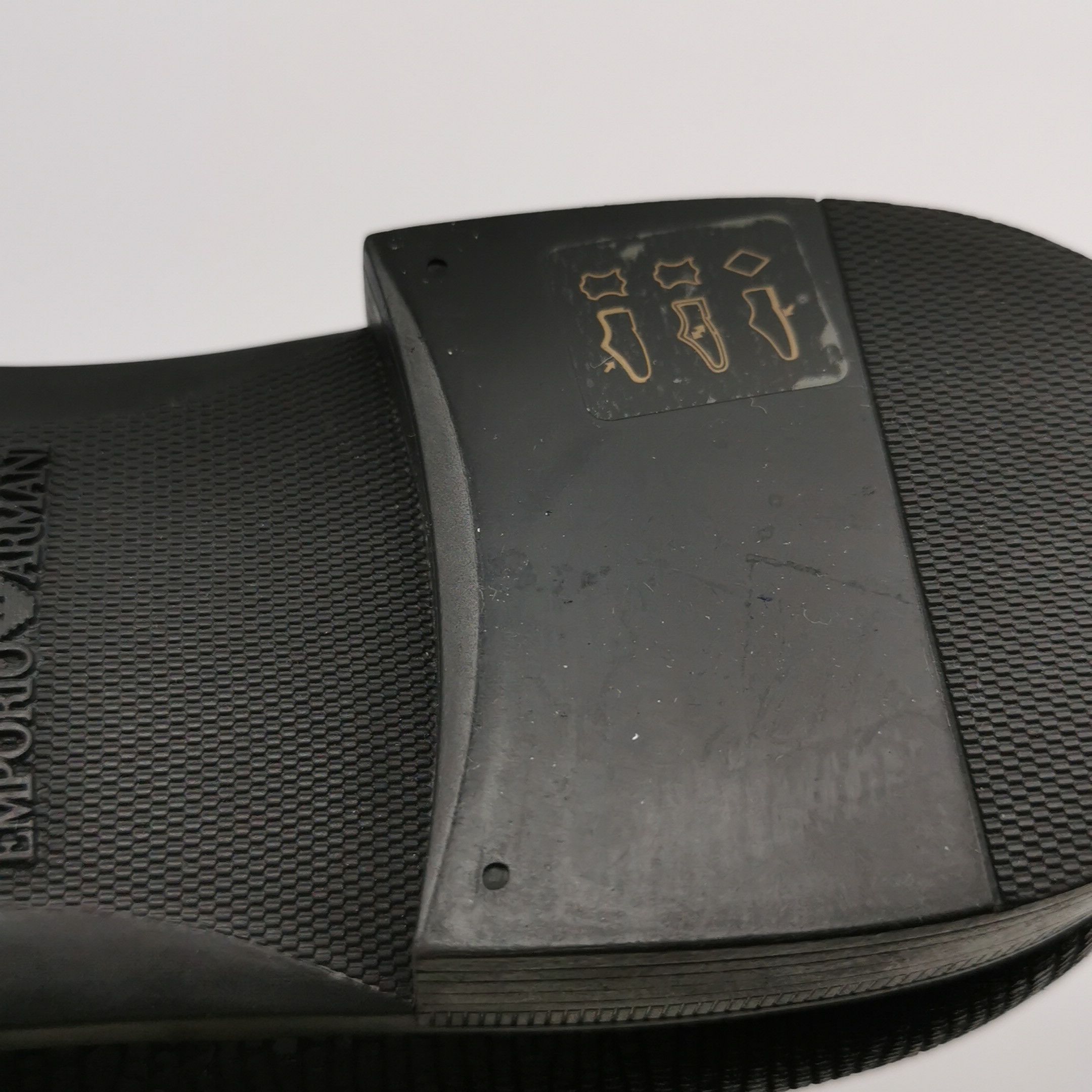 Emporio Armani Emporio Armani Textured Leather Formal Shoes EU 42 Size US 9 / EU 42 - 9 Thumbnail