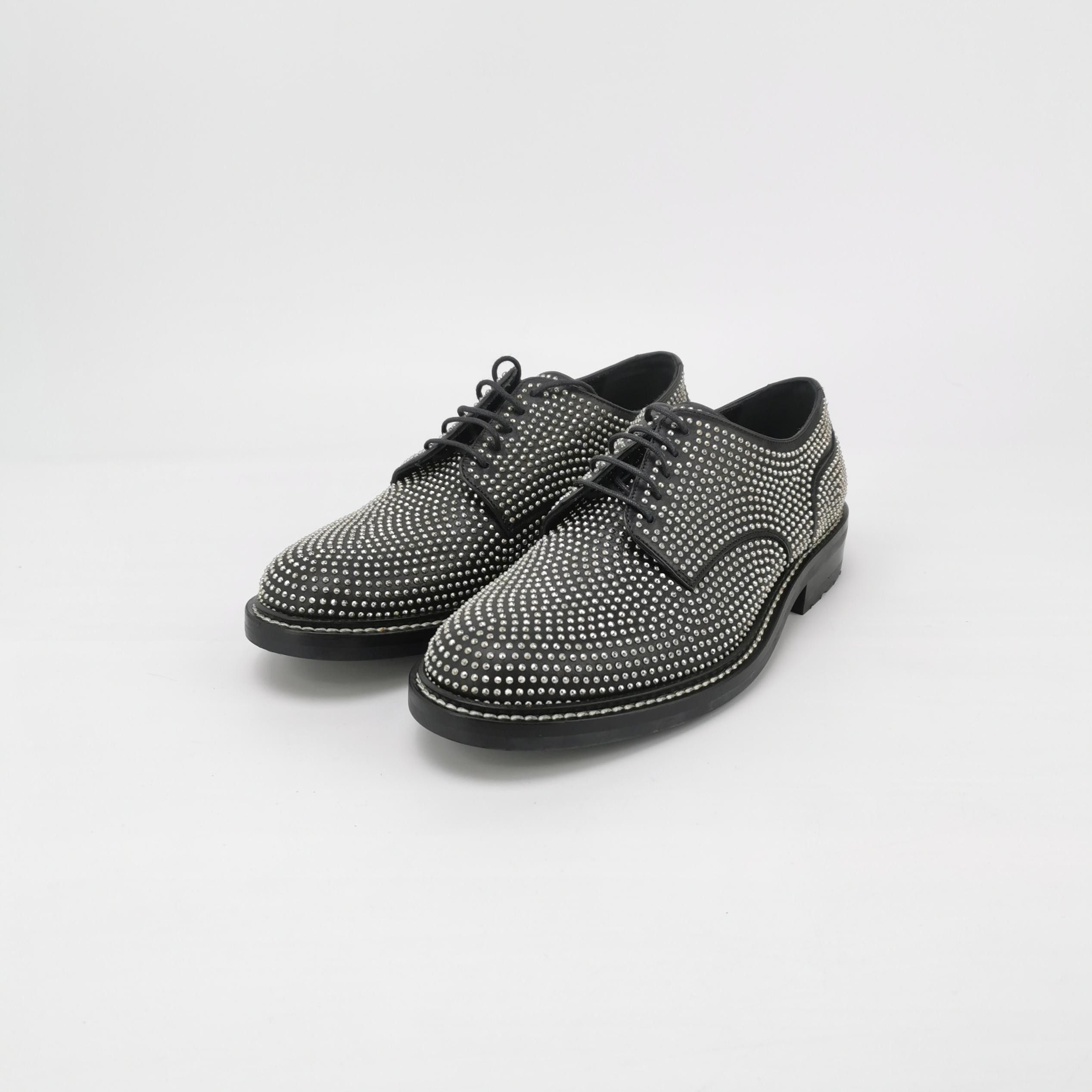 Saint Laurent Paris Saint Laurent Studded Leather Derbies EU 40 Size US 7 / EU 40 - 3 Thumbnail