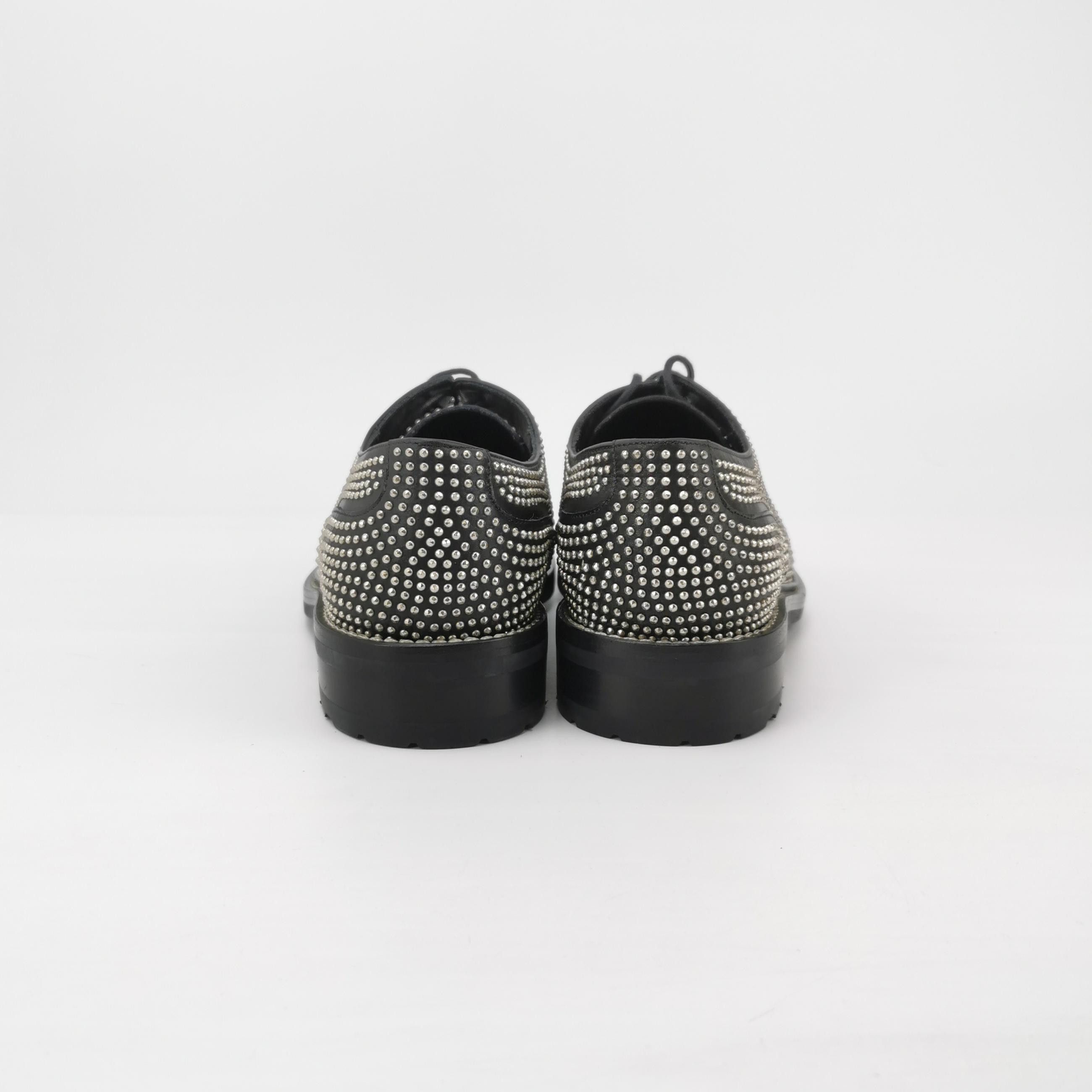 Saint Laurent Paris Saint Laurent Studded Leather Derbies EU 40 Size US 7 / EU 40 - 5 Thumbnail