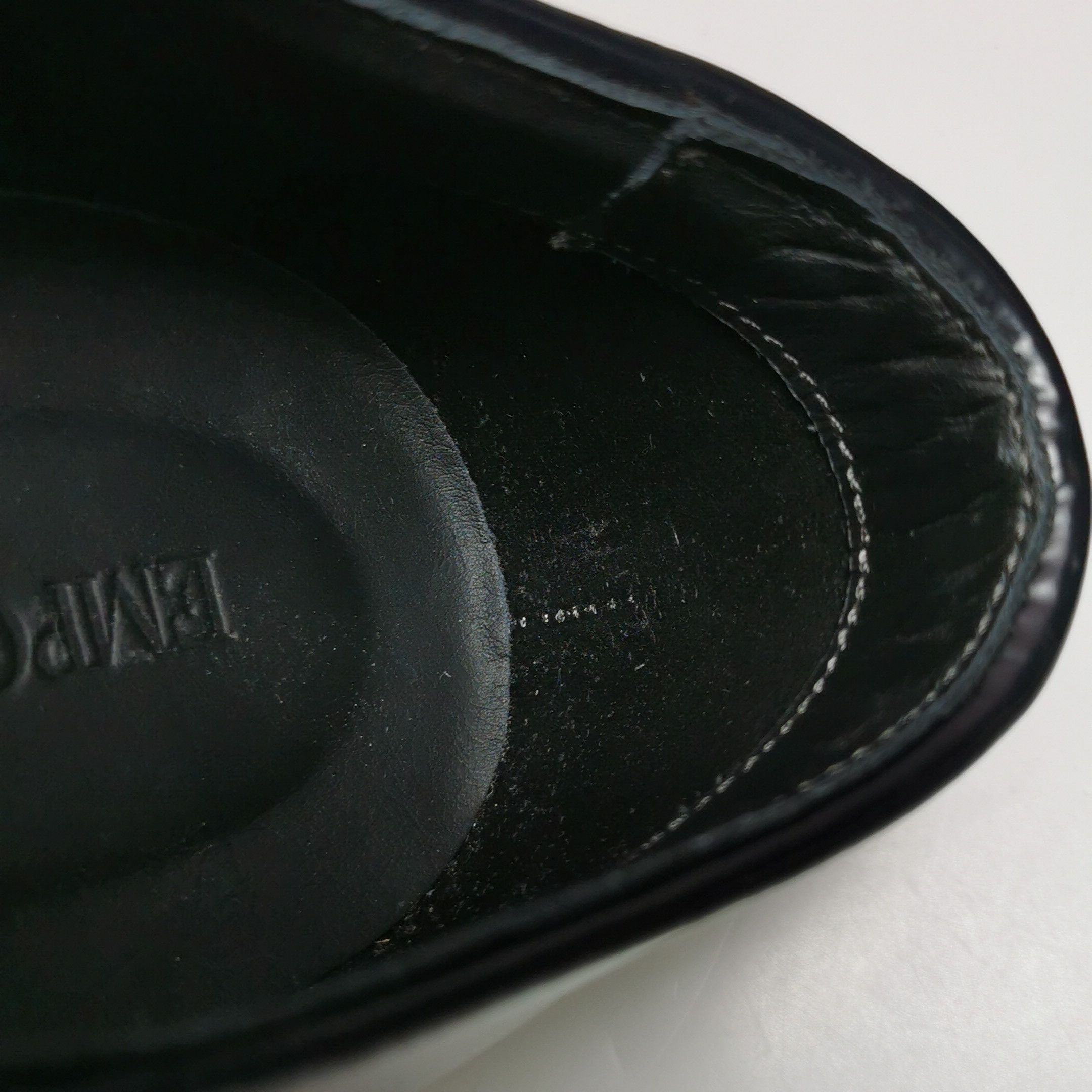 Emporio Armani Emporio Armani Navy Leather Derby Shoes EU 43 Size US 10 / EU 43 - 9 Thumbnail