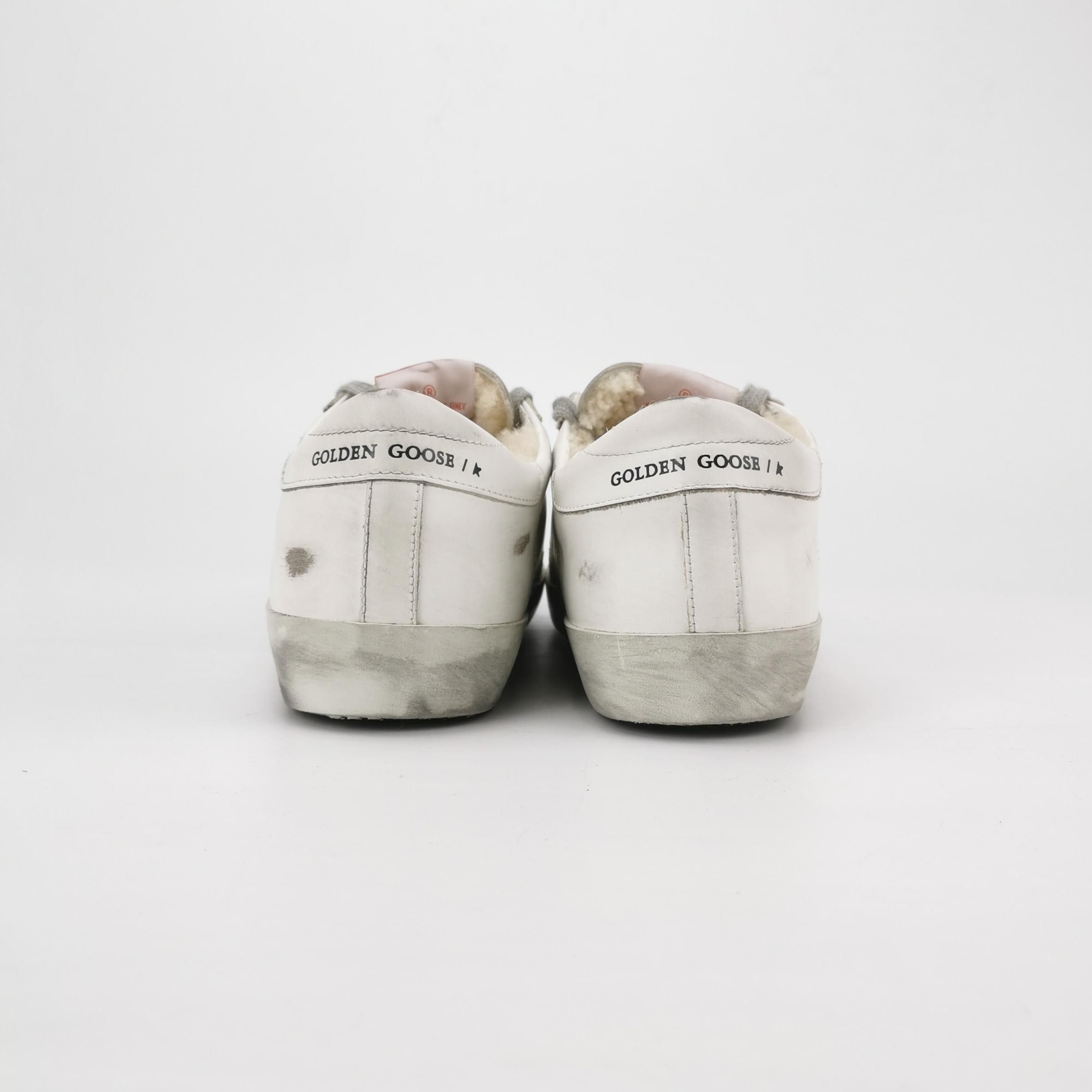 Golden Goose Golden Goose Shearling Lined Super-Star Sneakers US 7 Size US 7 / EU 40 - 5 Thumbnail
